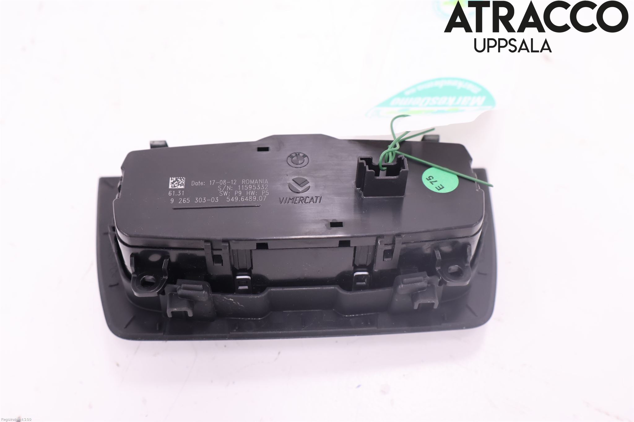 BMW 3 F30/F31/F80 12-19 Bryter Hovedlys