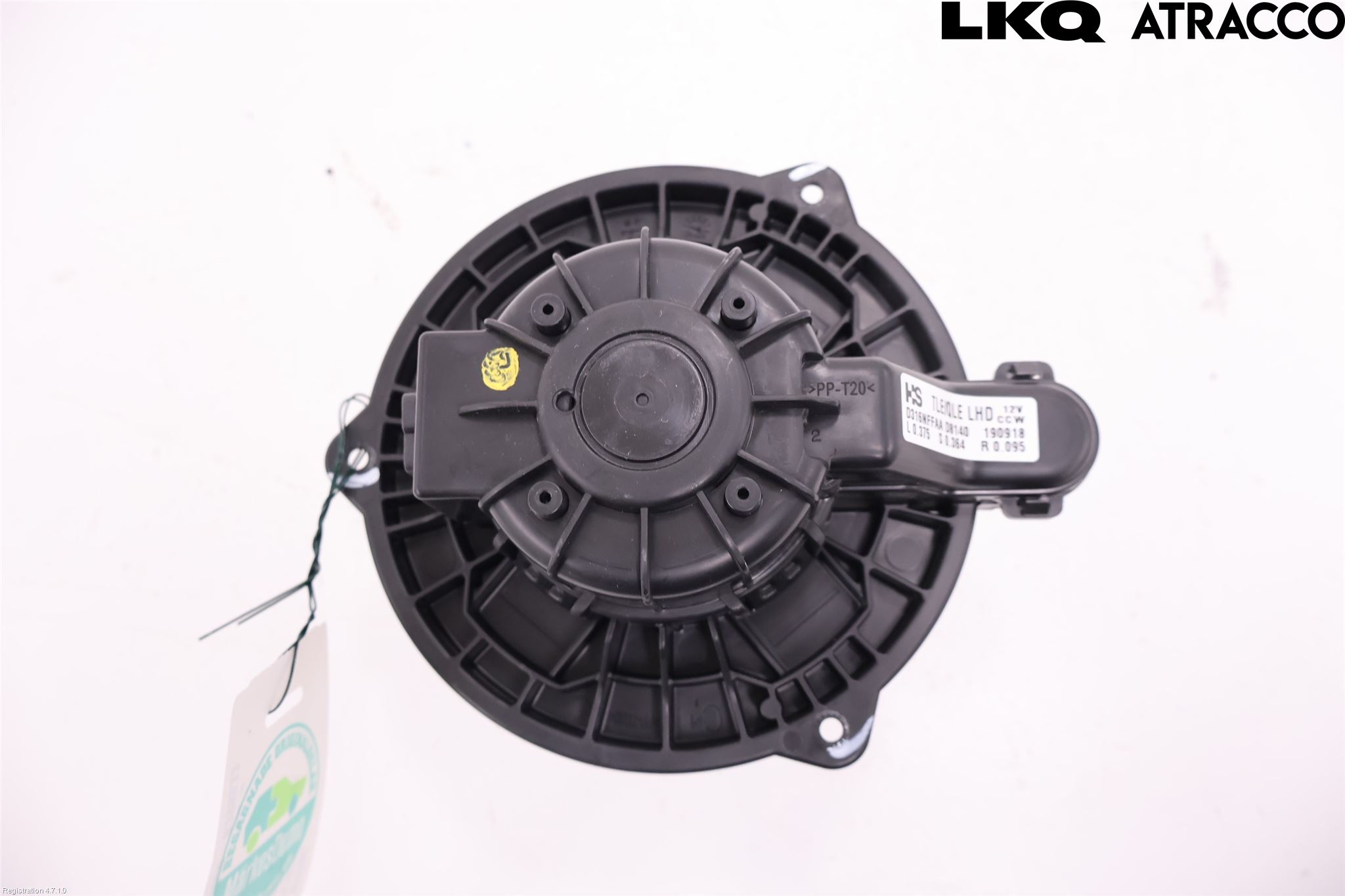 Kia SPORTAGE (QL) 16-21 Varmeapparat Viftemotor