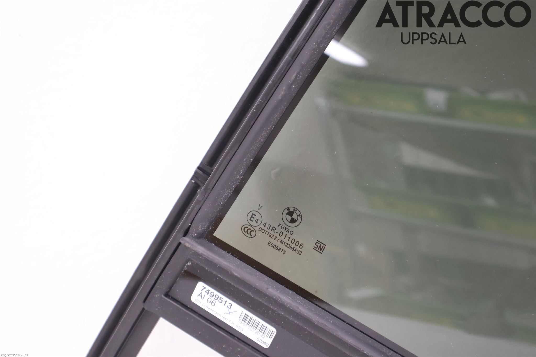 BMW 3 G20/G21/G80/G81 19- Dørrute Bak Vens Trekant 4D