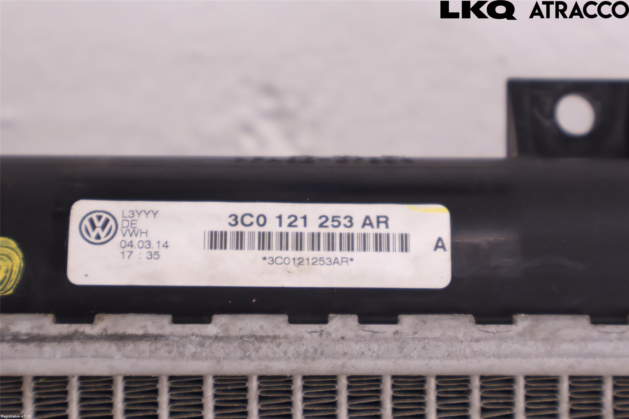 Volkswagen VW PASSAT 11-14 Radiator Manuell