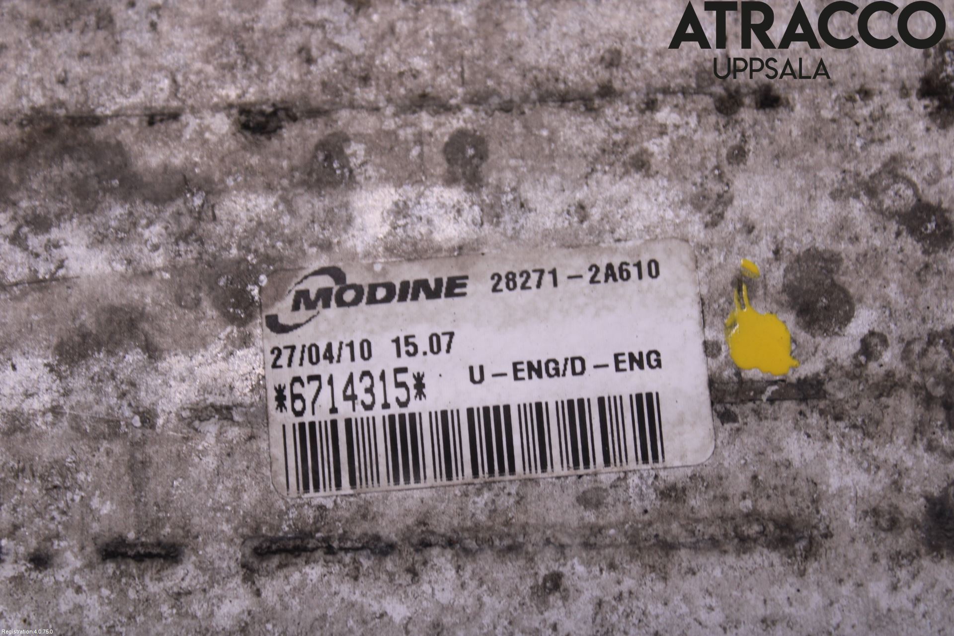 Kia CEED 06-12 Intercooler Radiator
