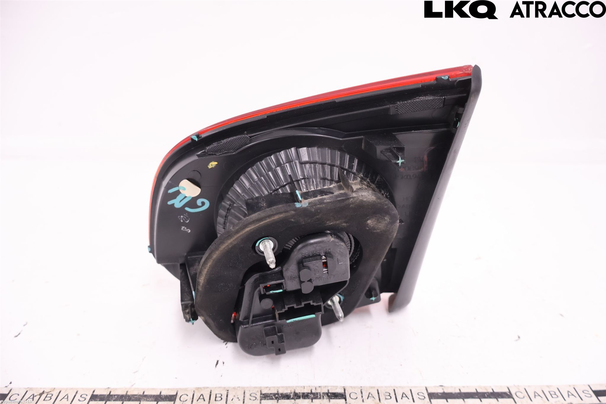 Volkswagen VW GOLF VI 09-13 Baklykt Venstre  På Luke(Indre