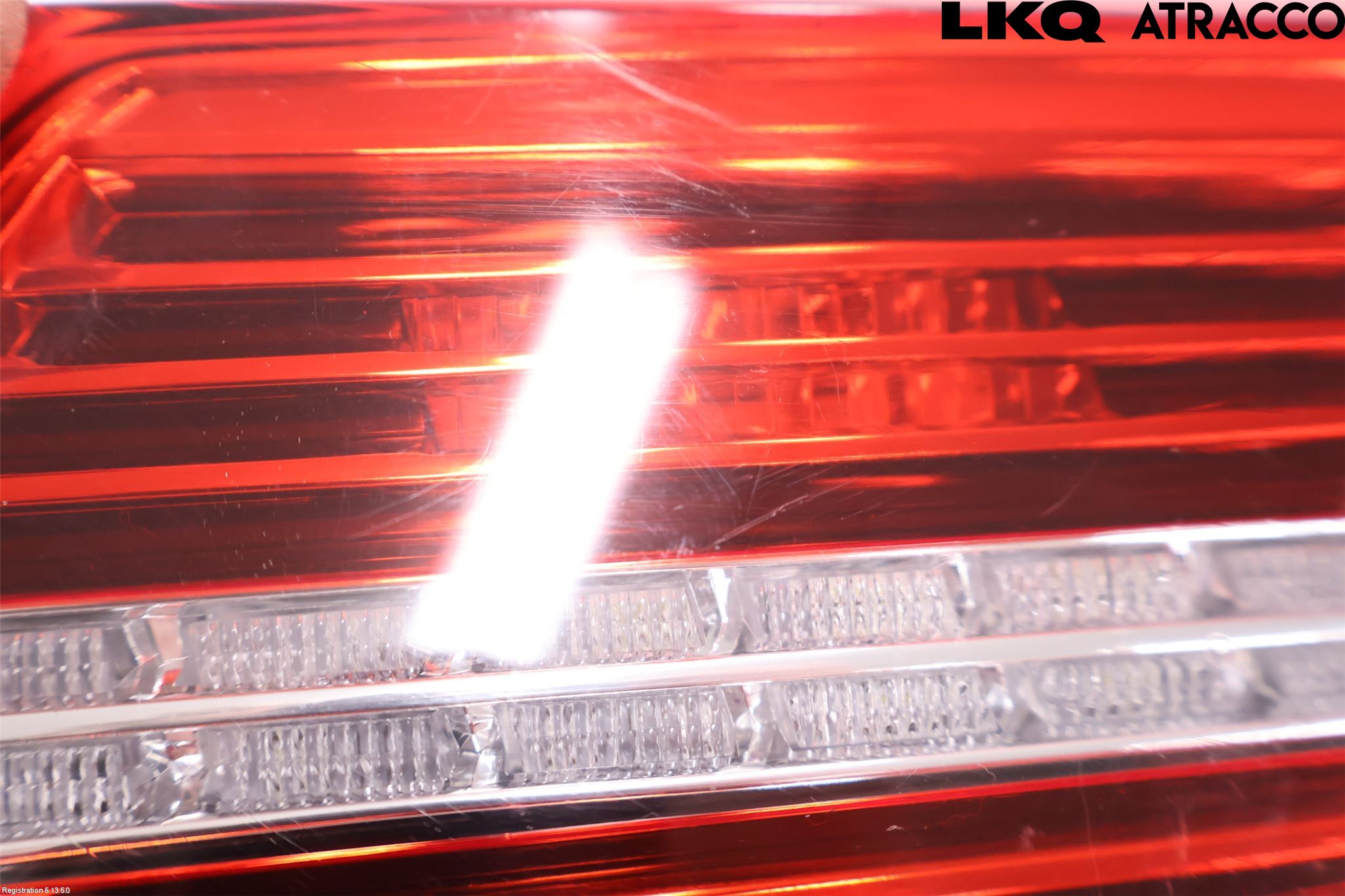 Volkswagen VW PASSAT 15-19 Baklykt Høyre  På Luke(Indre)