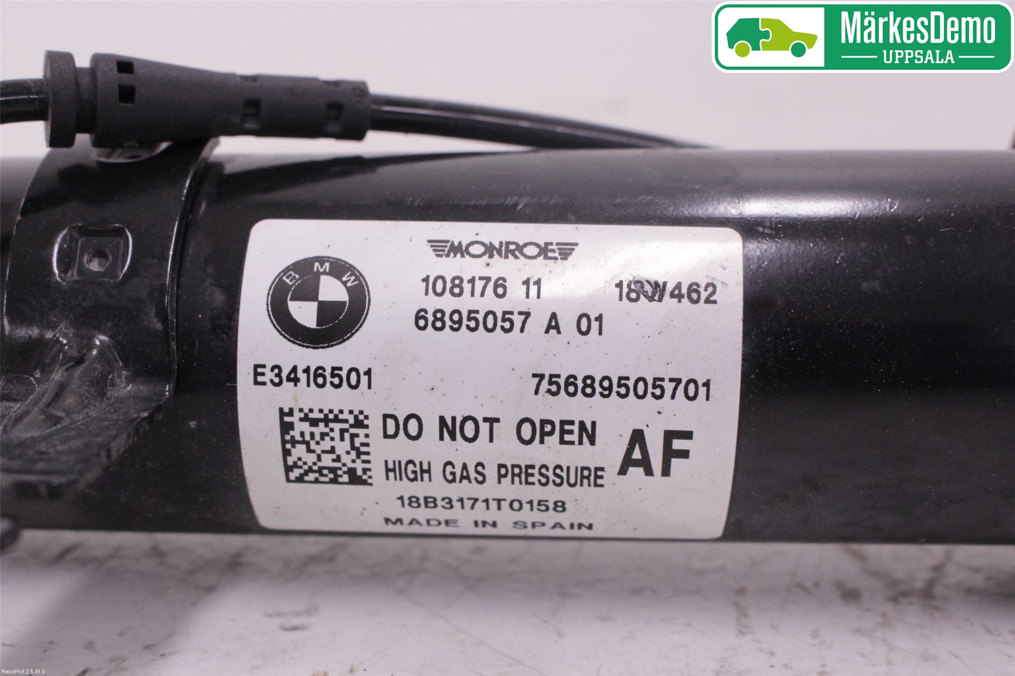 BMW 3 G20/G21/G80/G81 19- Støtdemper Bak