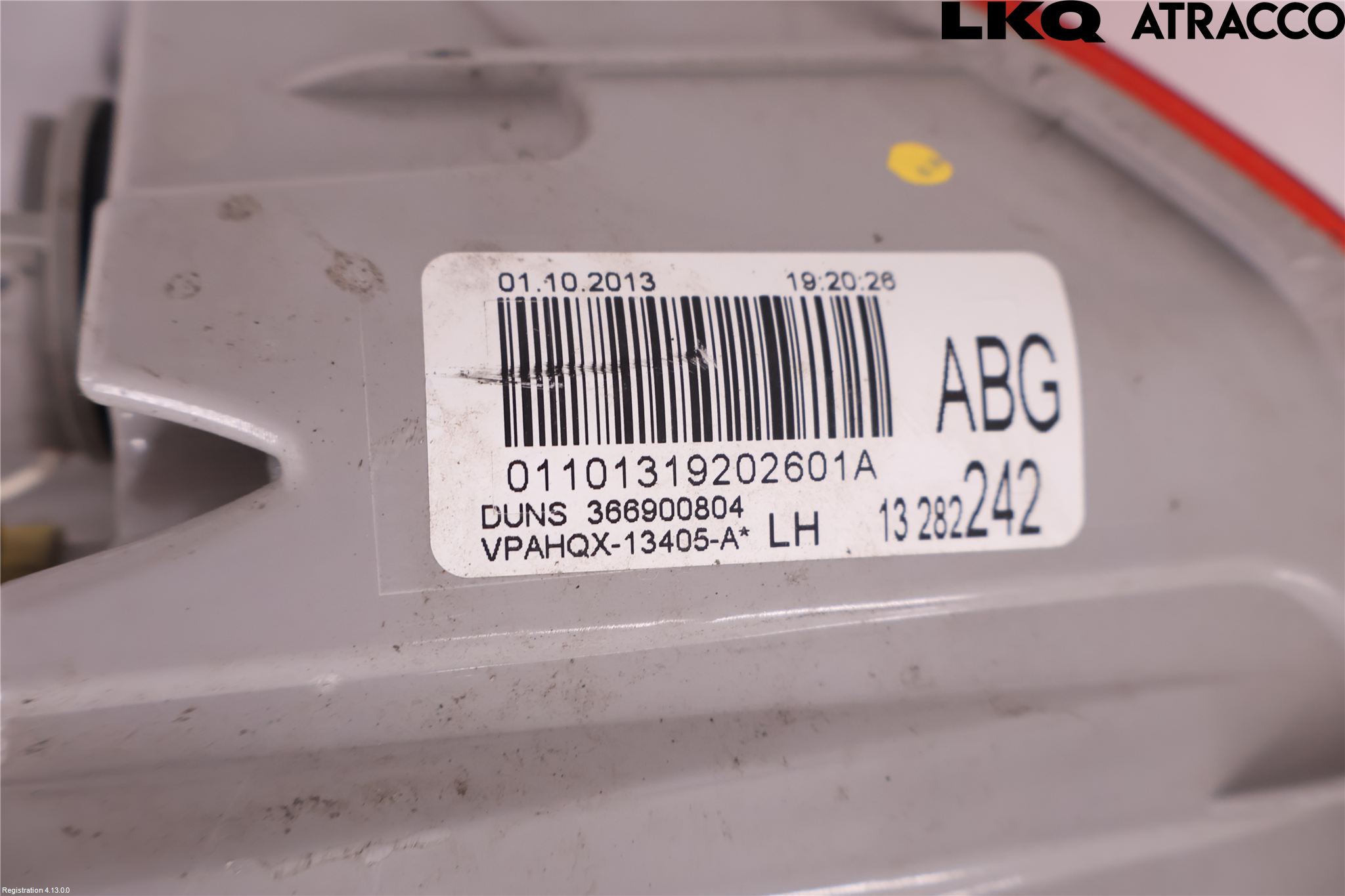 Opel ASTRA J 10-15 Baklykt Venstre