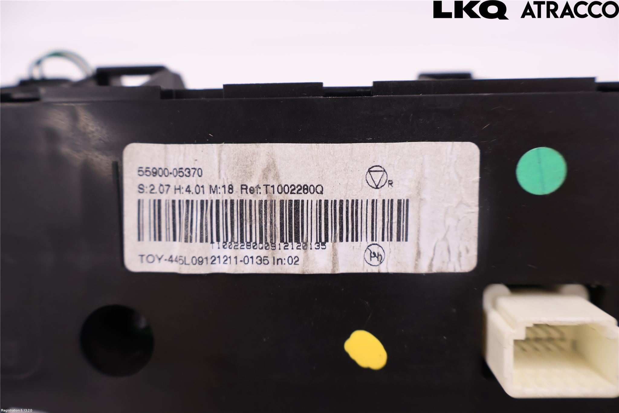 Toyota AVENSIS 09-15 Varme Ac Betjening-Display