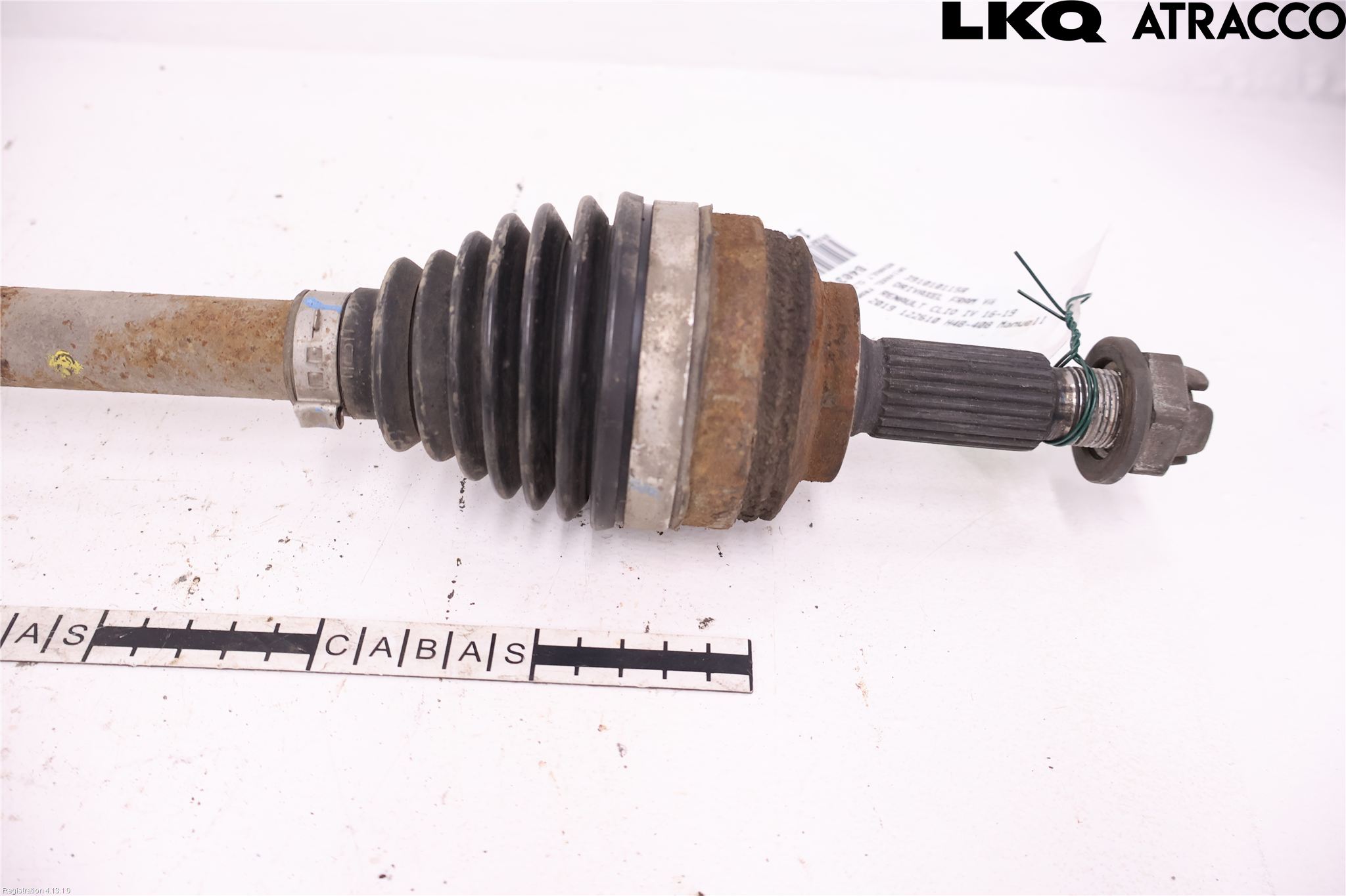 Renault CLIO IV 16-19 Drivaksel Foran Kompl Venstre
