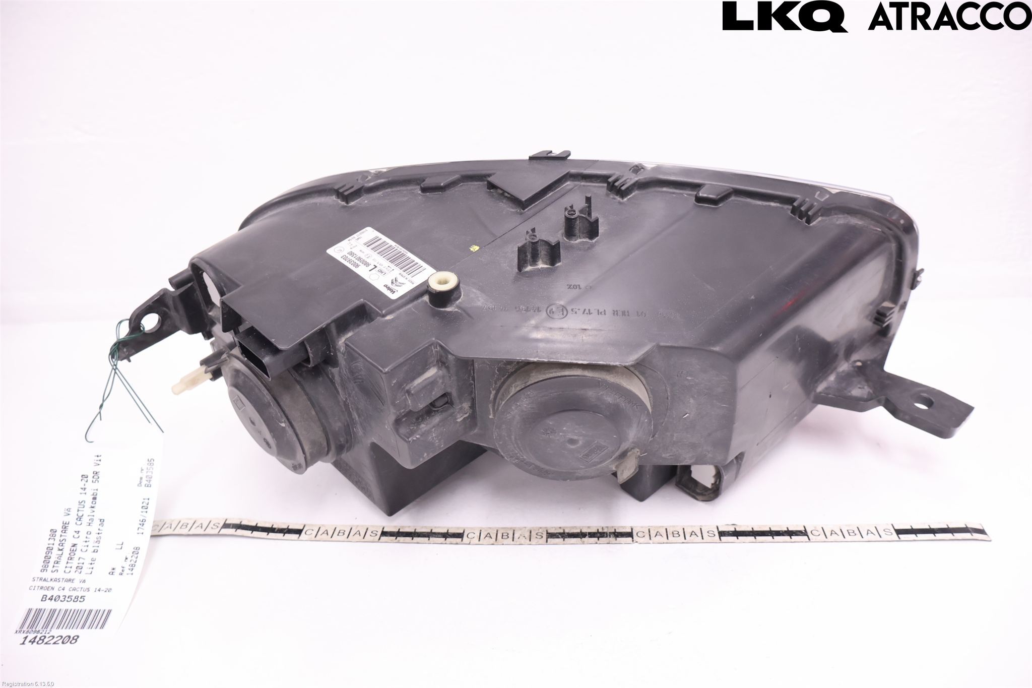 Citroen C4 CACTUS 14-20 Frontlykt Venstre