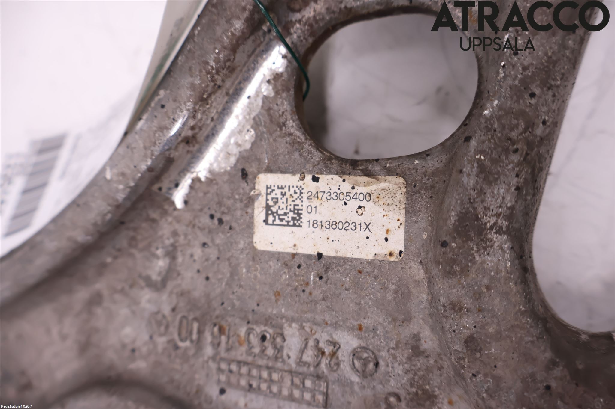 Mercedes-Benz MB A-KLASS (W177) 18- Bærearm Foran Høyre Nedre
