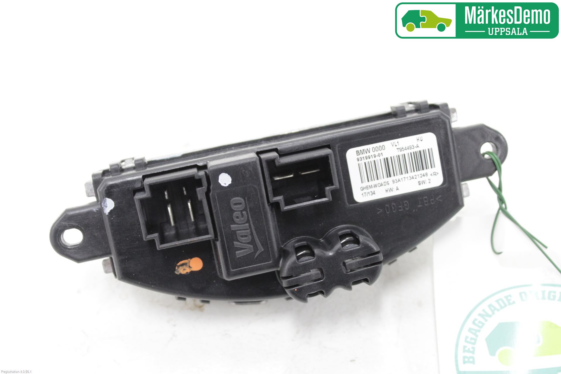 BMW 3 F30/F31/F80 12-19 Varmeapparat Viftemotstand
