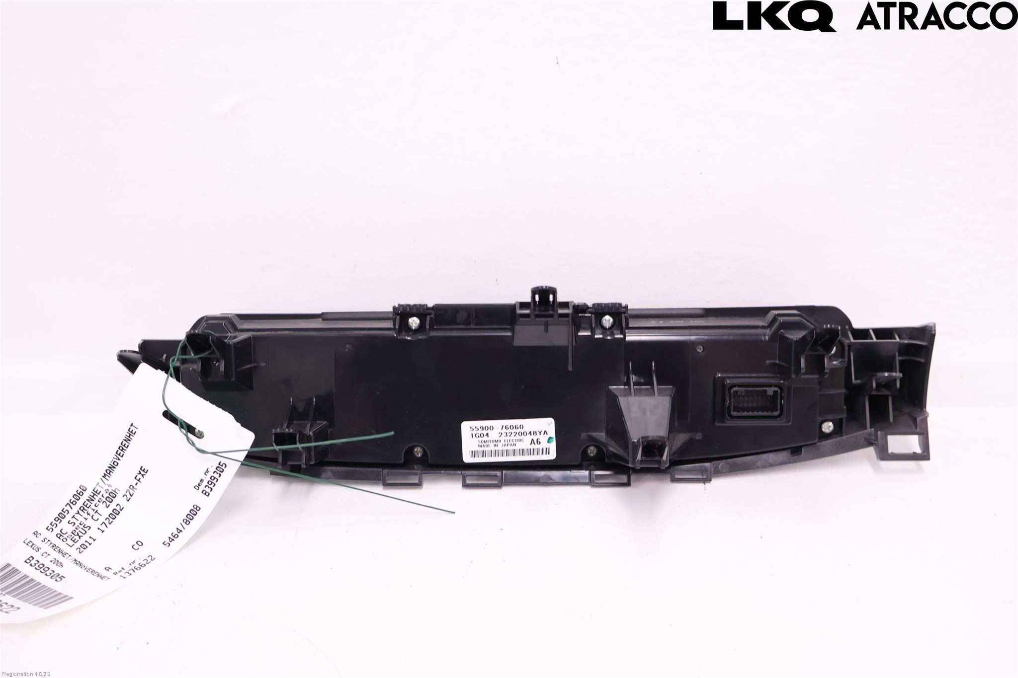 Lexus CT 200h Varme Ac Betjening-Display
