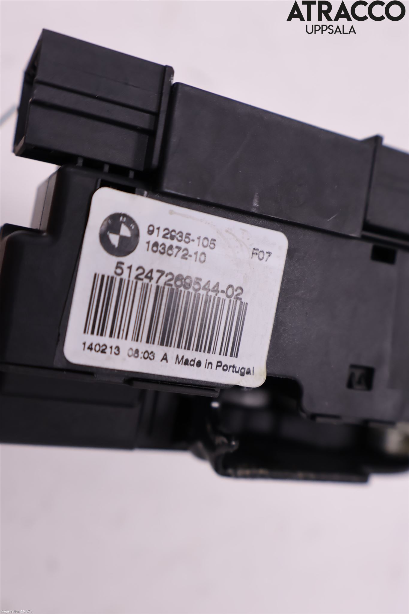 BMW 5 F10/F11/F18 09-17 Bakluke-Lokk Låsekasse