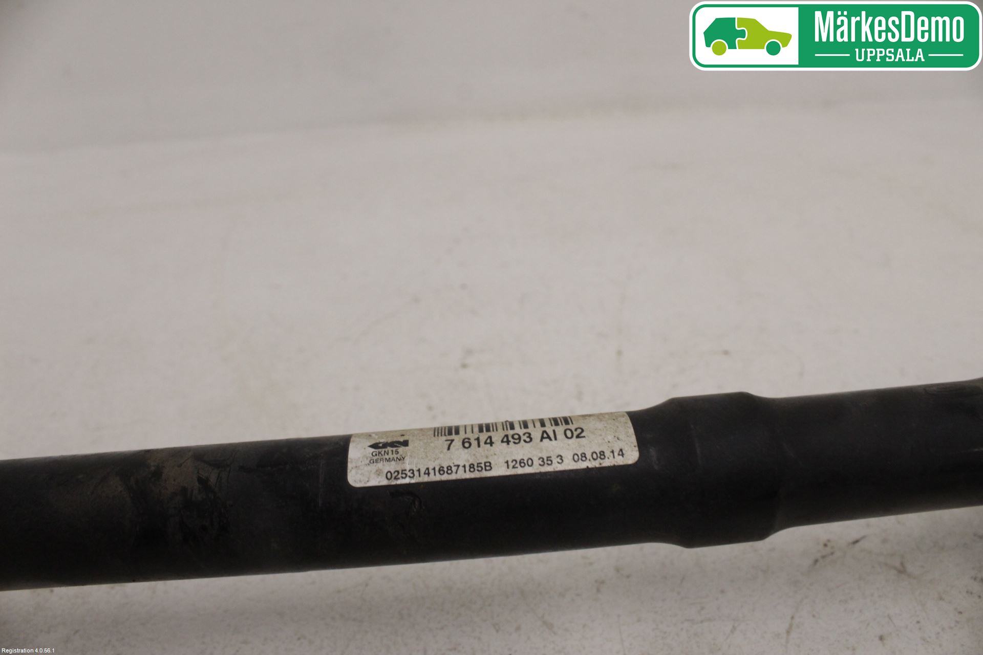 BMW X3 F25 10-17 Drivaksel Bak Kompl Venstre