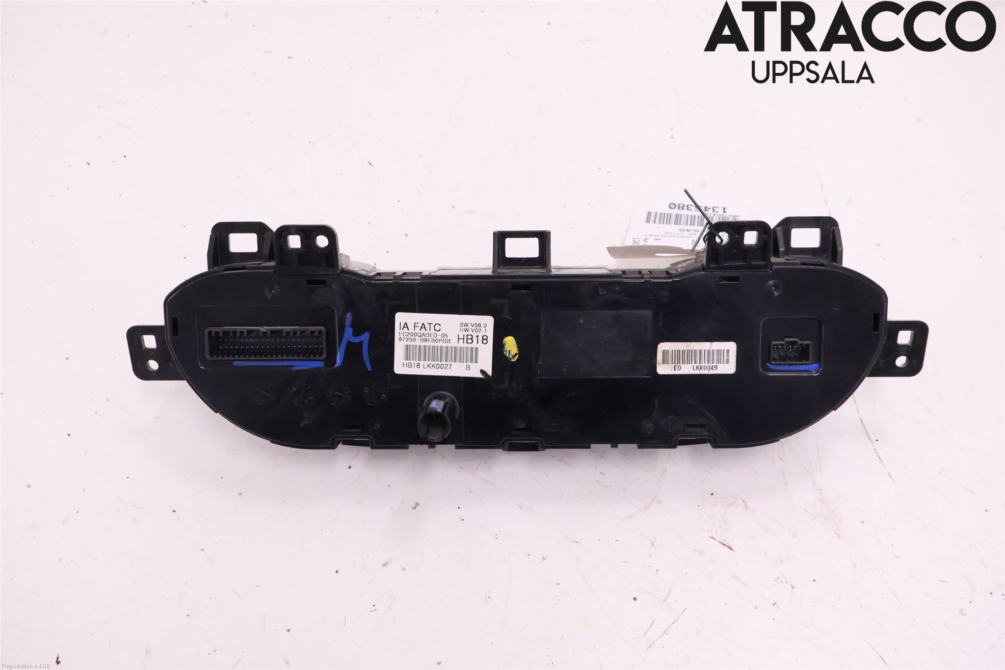 Hyundai i10 BA 17-20 Varme Ac Betjening-Display