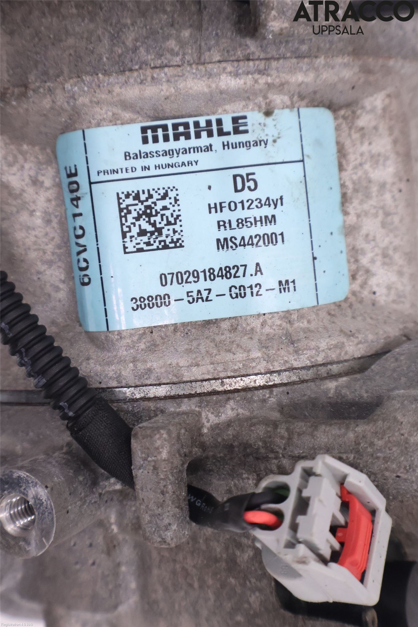Honda CIVIC 17-22 Varme Ac Kompressor