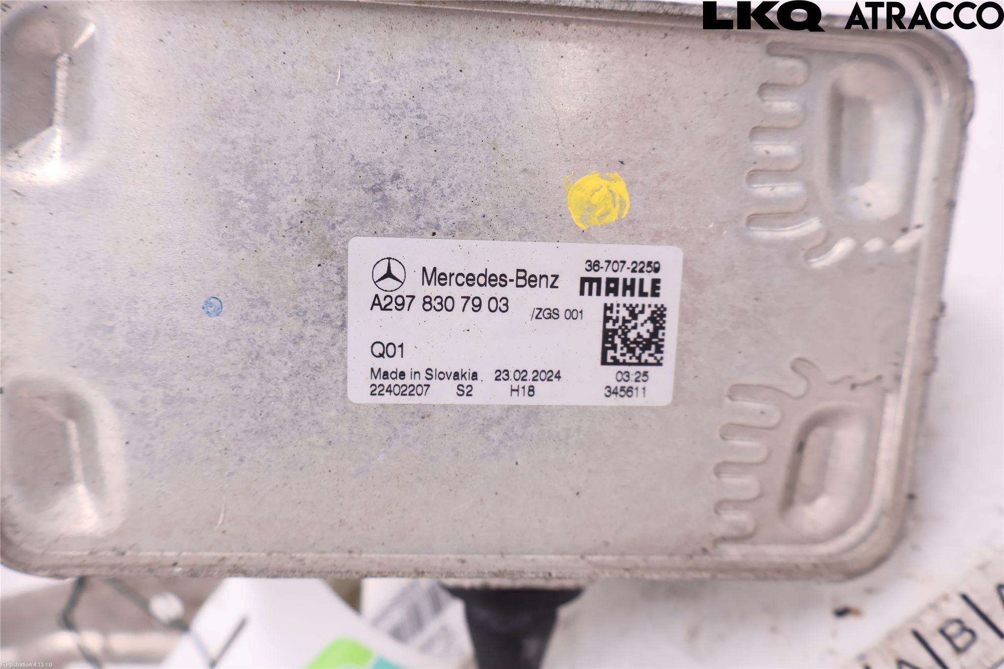 Mercedes-Benz MB EQE (V295) 22- Varme Ac Fordamper (Inni Bilen
