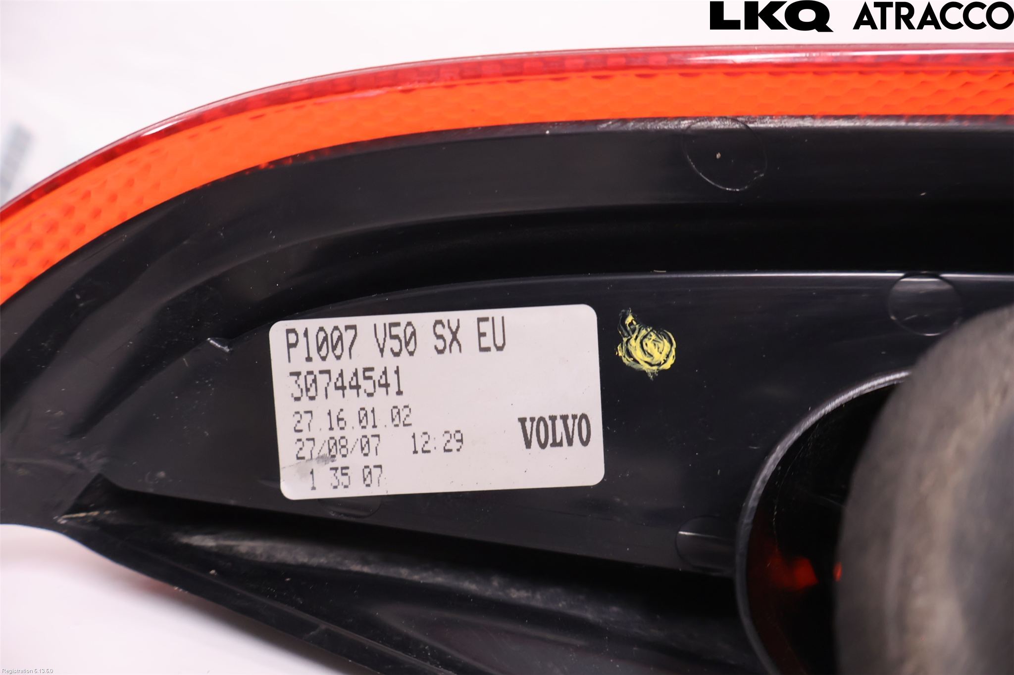 Volvo V50 08-12 Baklykt Venstre