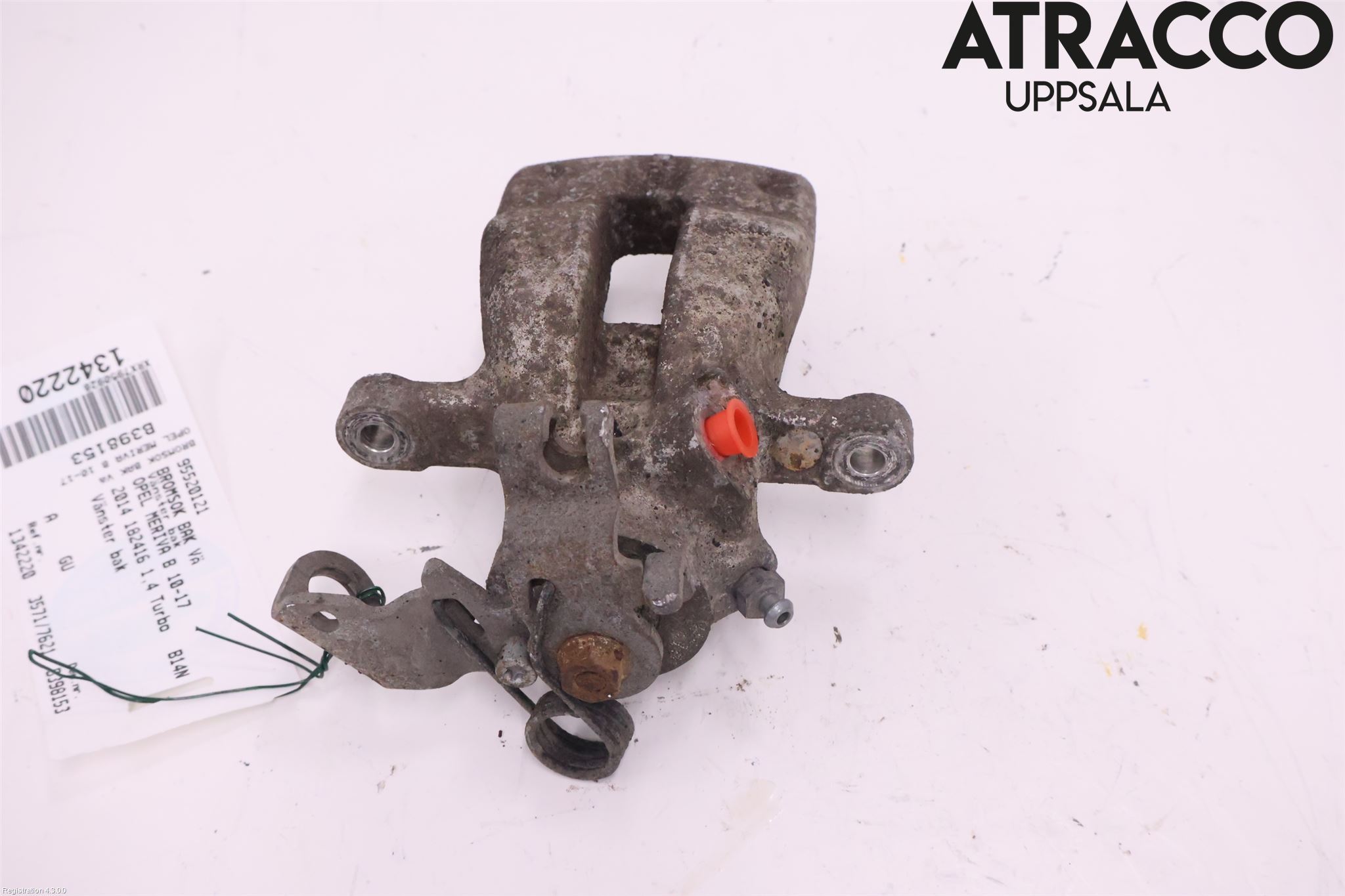 Opel MERIVA B 10-17 Bremsecaliper Bak Venstre