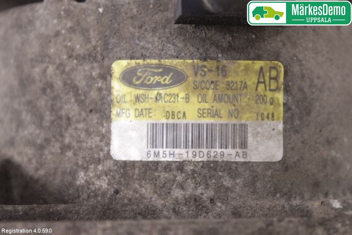 Ford FOCUS 08-11 Varme Ac Kompressor