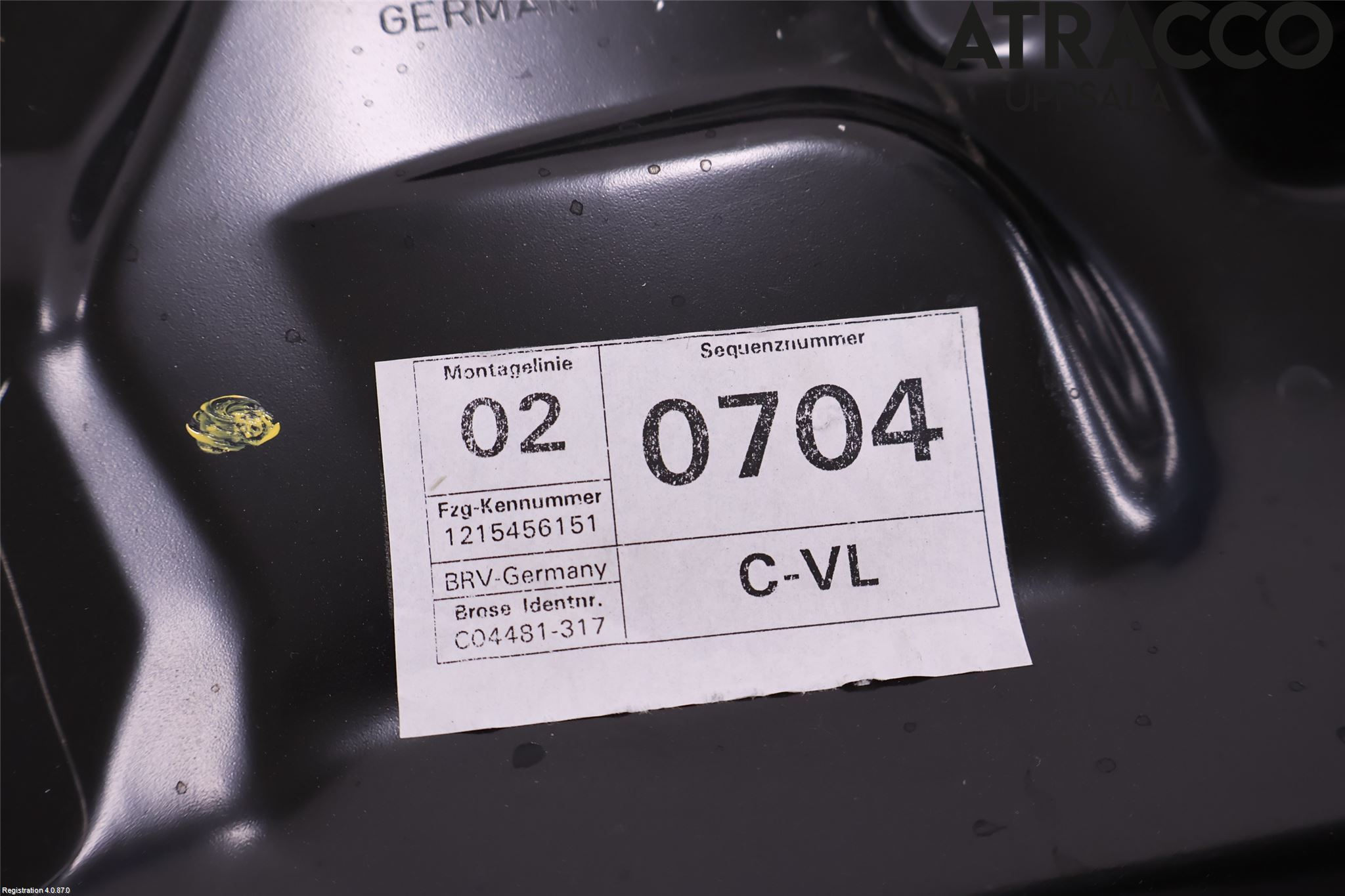 Volkswagen VW PASSAT 11-14 Vindusheis El Komp
