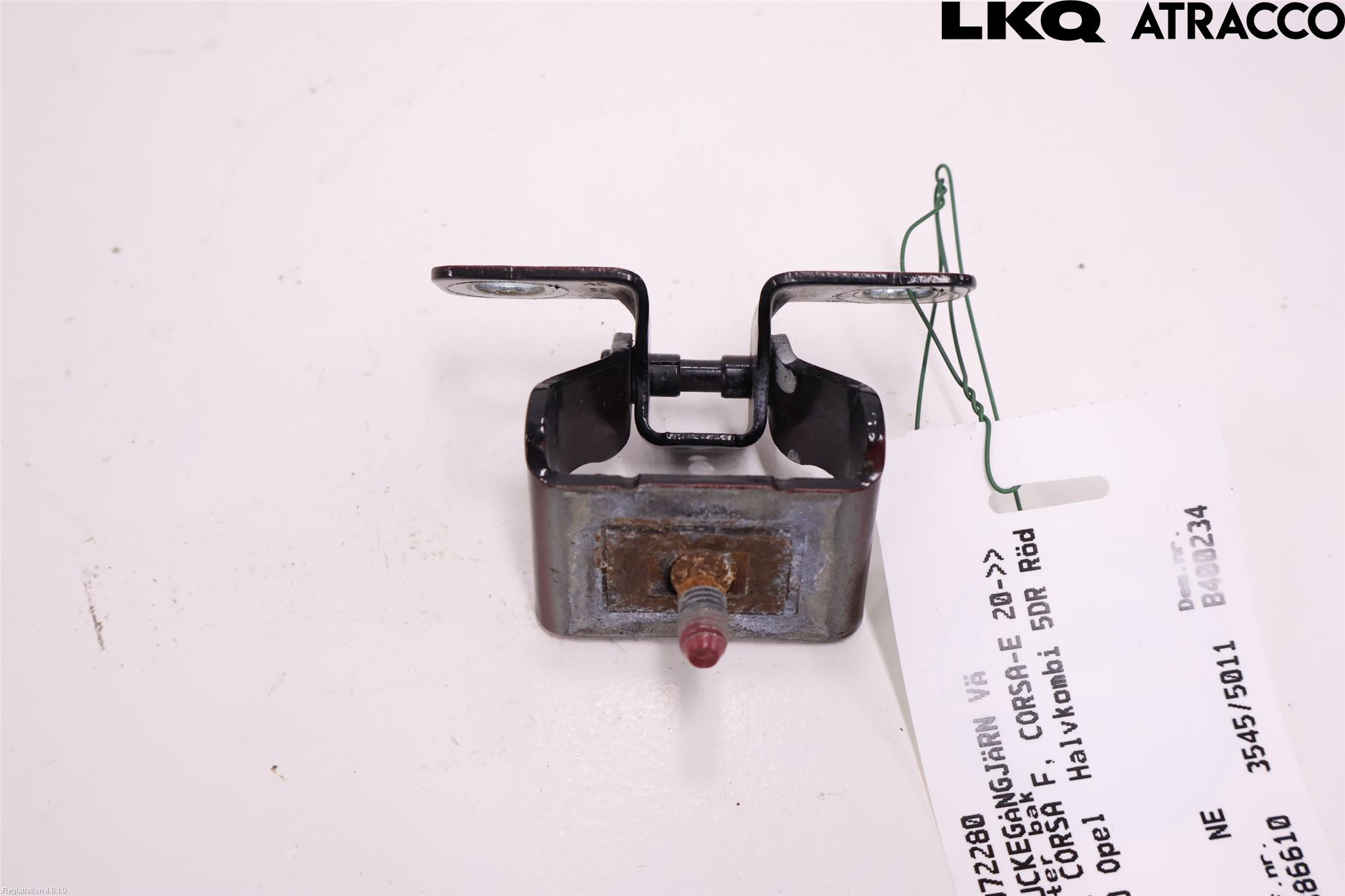 Opel CORSA F, CORSA-E 20- Bakluke Hengsel Venstre