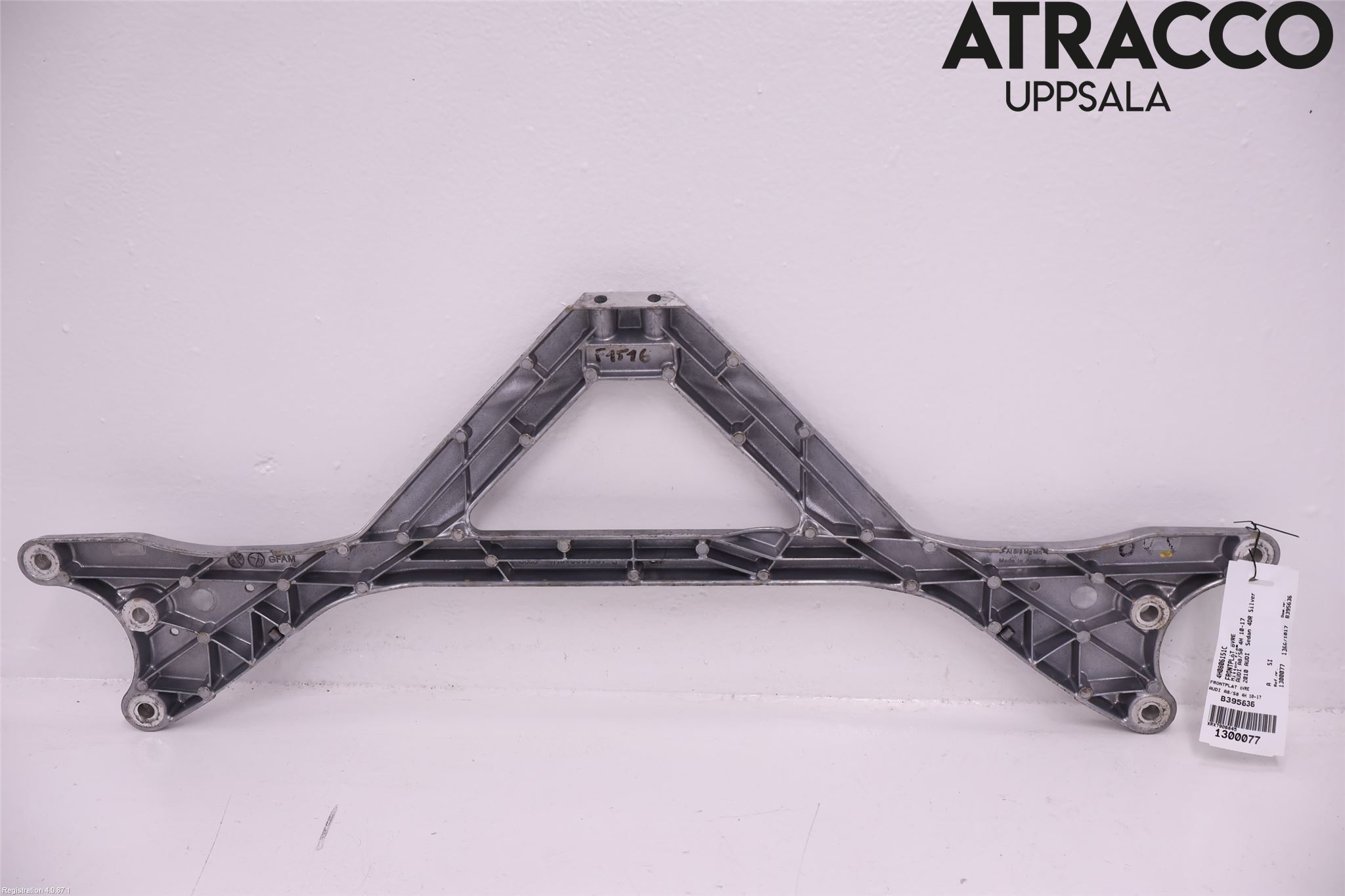 Audi A8/S8 4H 10-17 Frontplate Øvre