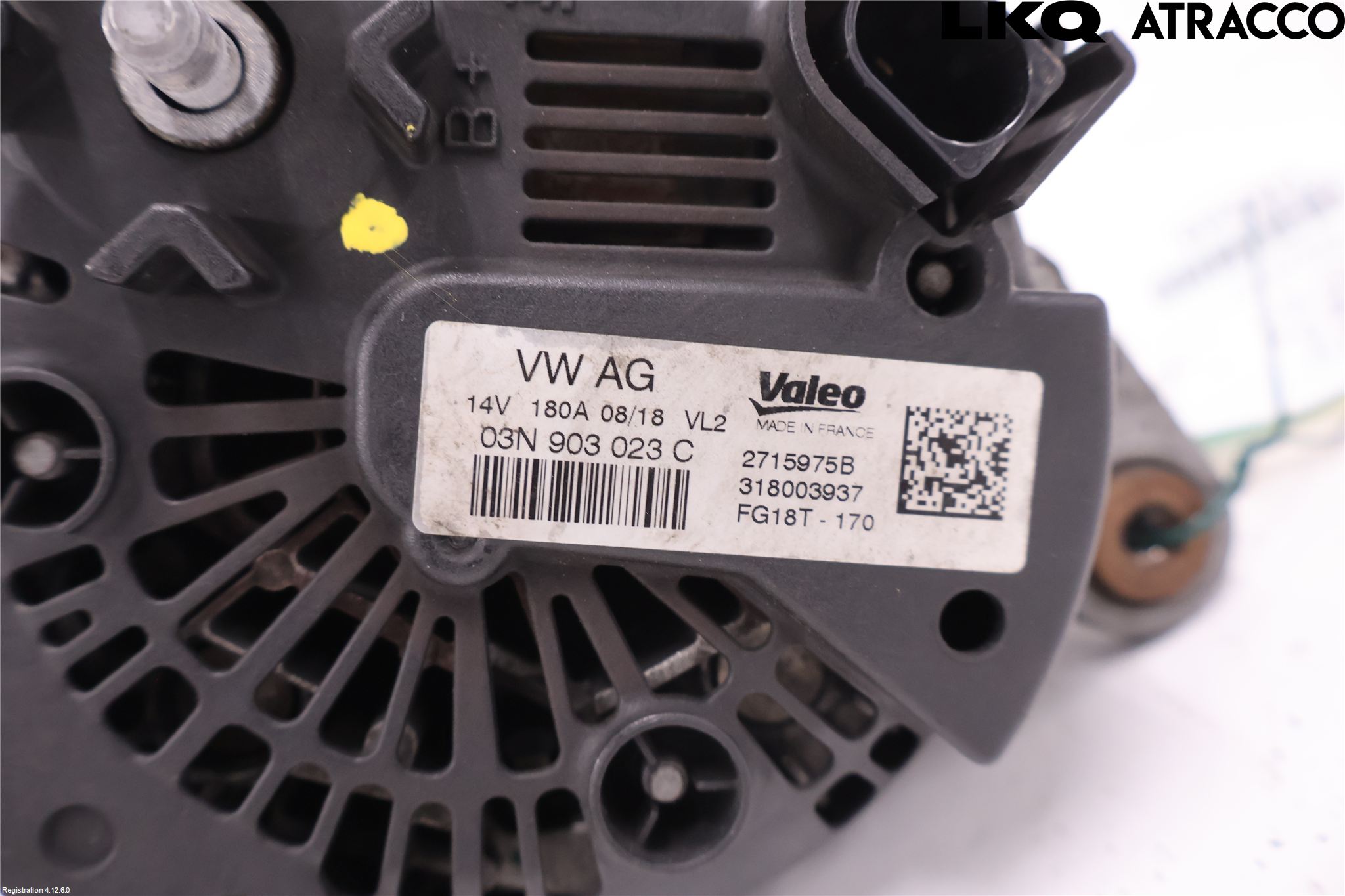 Volkswagen VW TRANSP/CARAVELLE (T6) 16-22 Dynamo