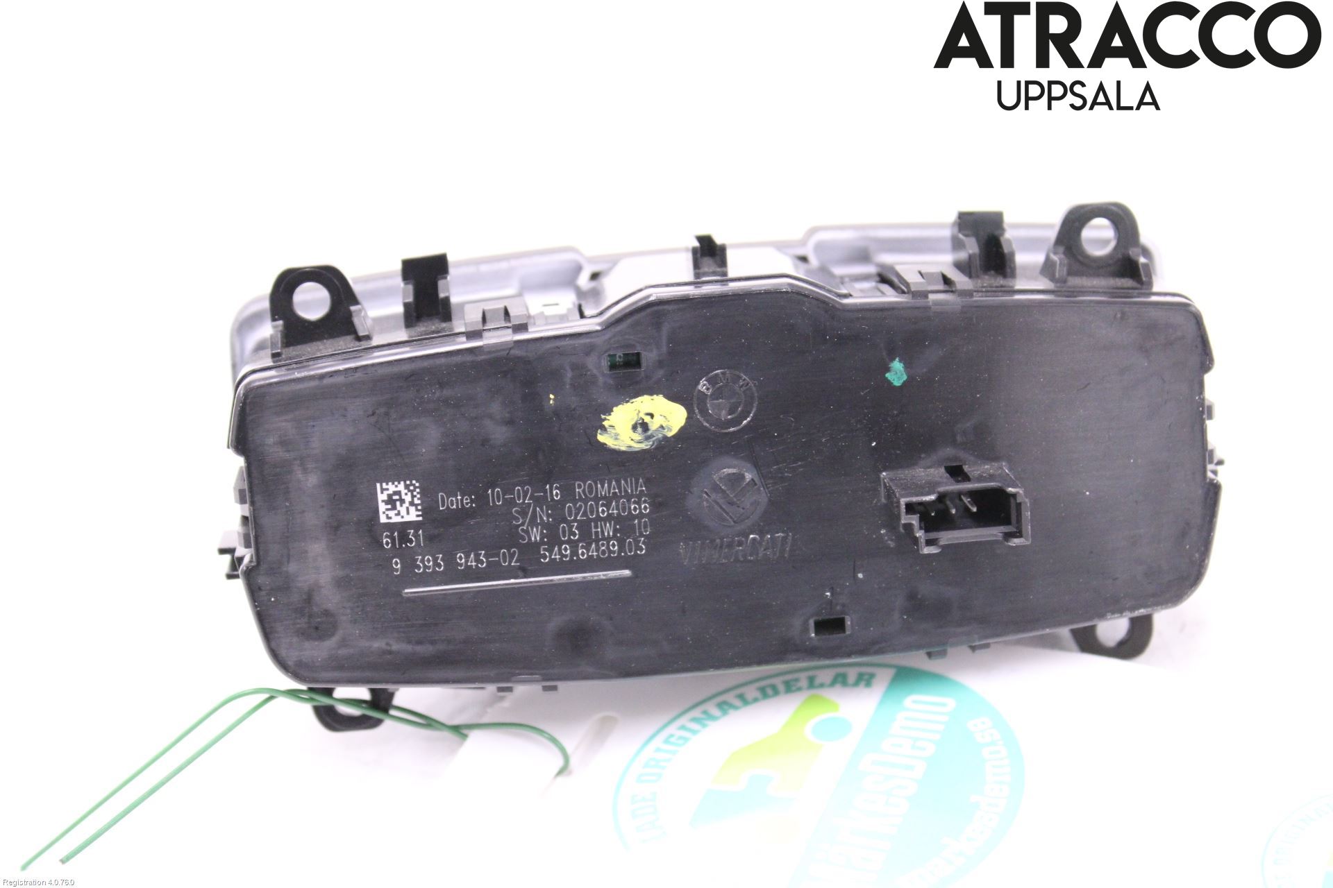 BMW 1 F20/F21 11-19 Bryter Hovedlys