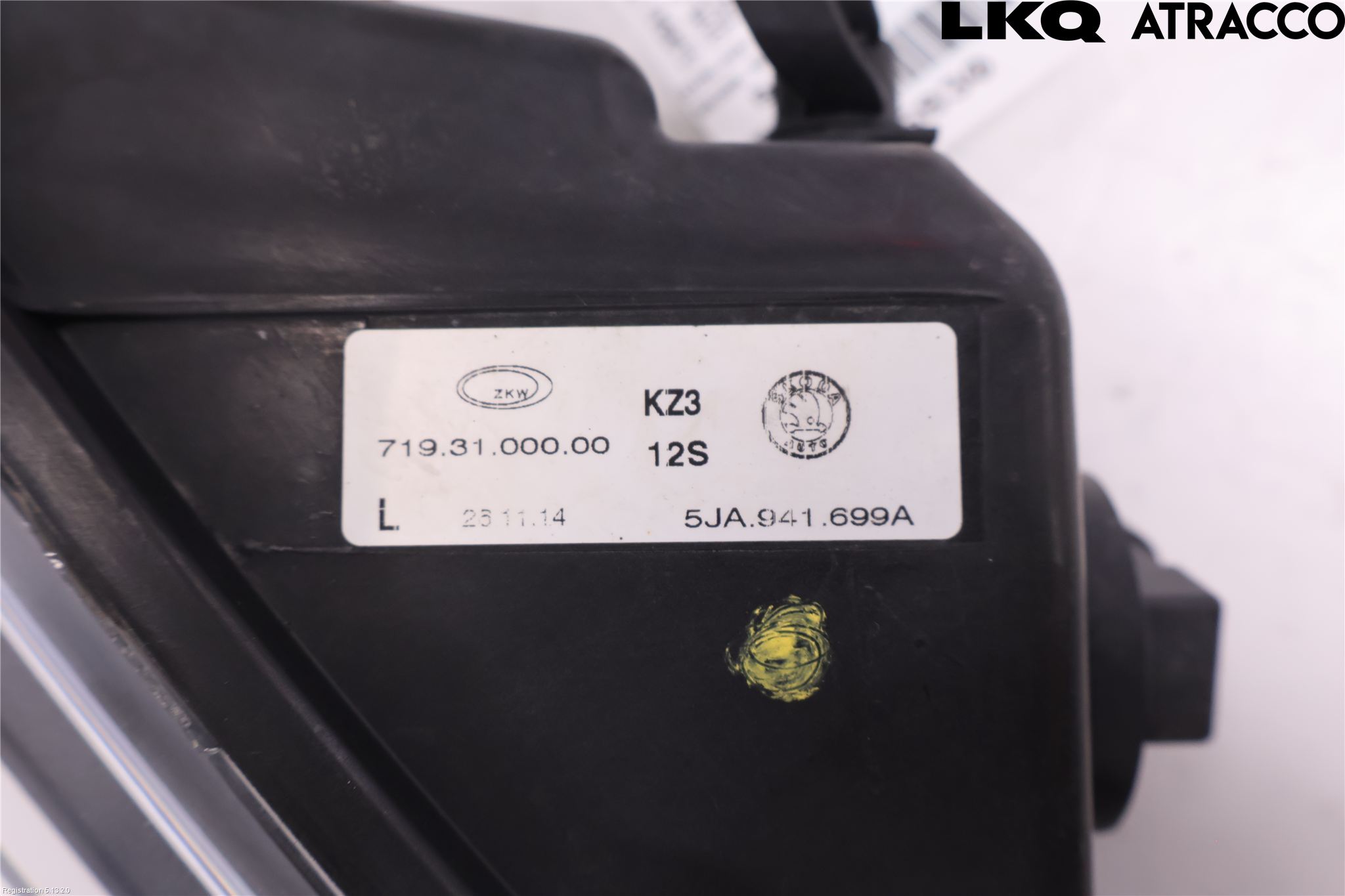 Skoda RAPID Frontlykt-Kurve-Tåkelys