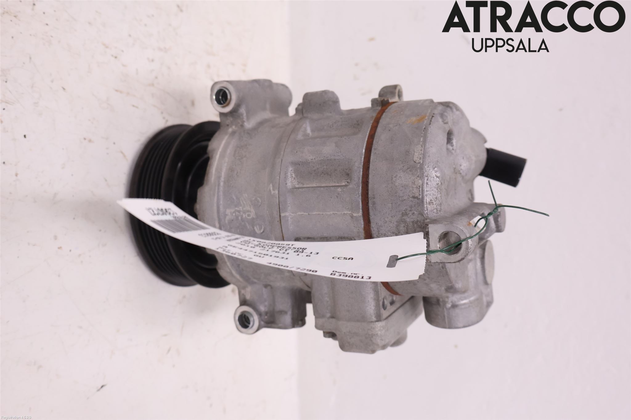 Volkswagen VW GOLF VI 09-13 Varme Ac Kompressor