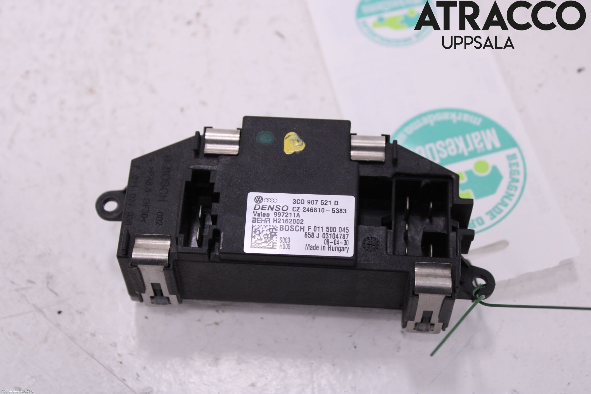 Volkswagen VW PASSAT 05-11 Varmeapparat Viftemotstand