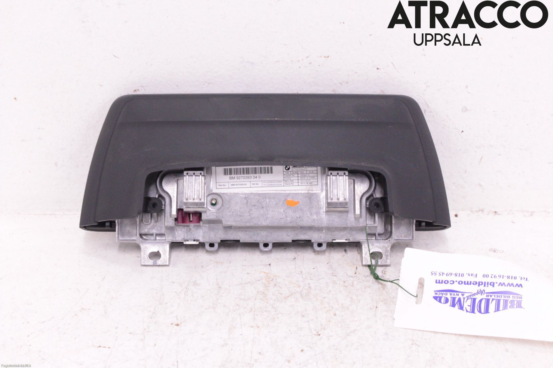 BMW 3 F30/F31/F80 12-19 Instr Skjerm Dvd-Gps-Ac-Tlf