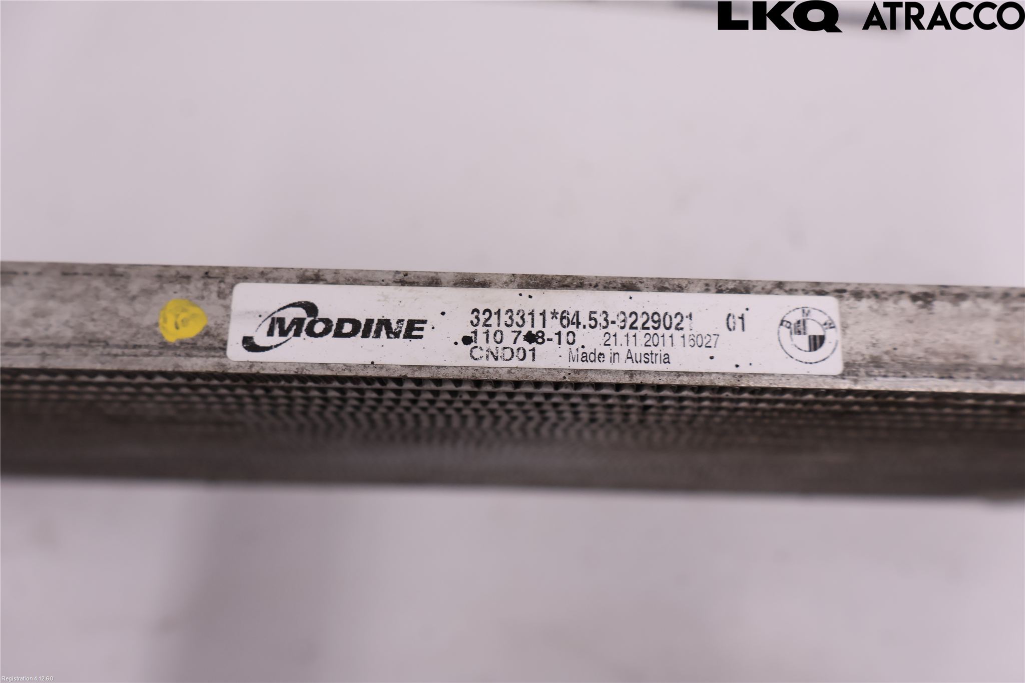 BMW 3 E90/91 SED/TOU 05-12 Varme Ac Kondenser-Kjøler