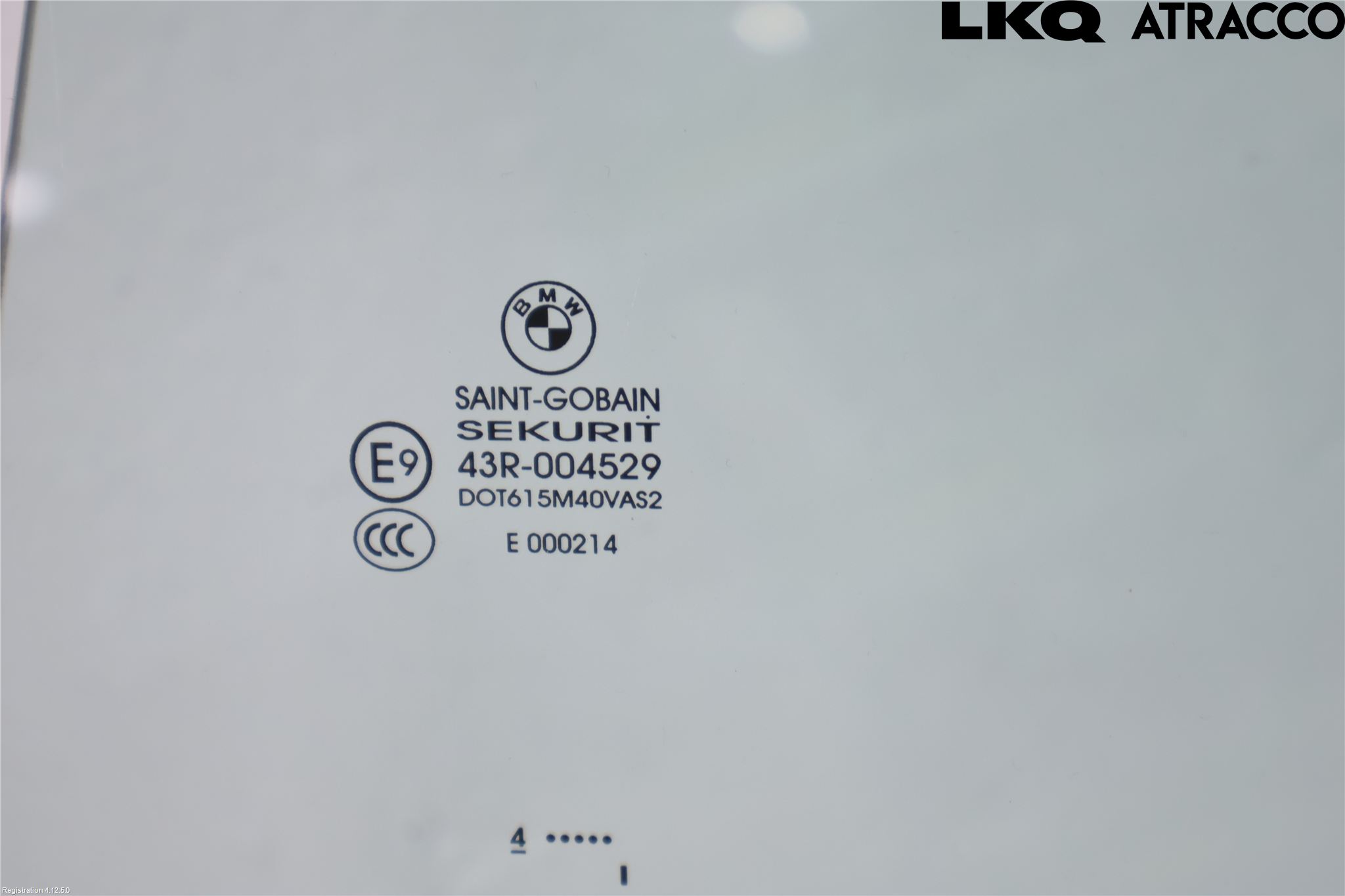 BMW X3 F25 10-17 Dørrute Bak Venstre 4Dørs