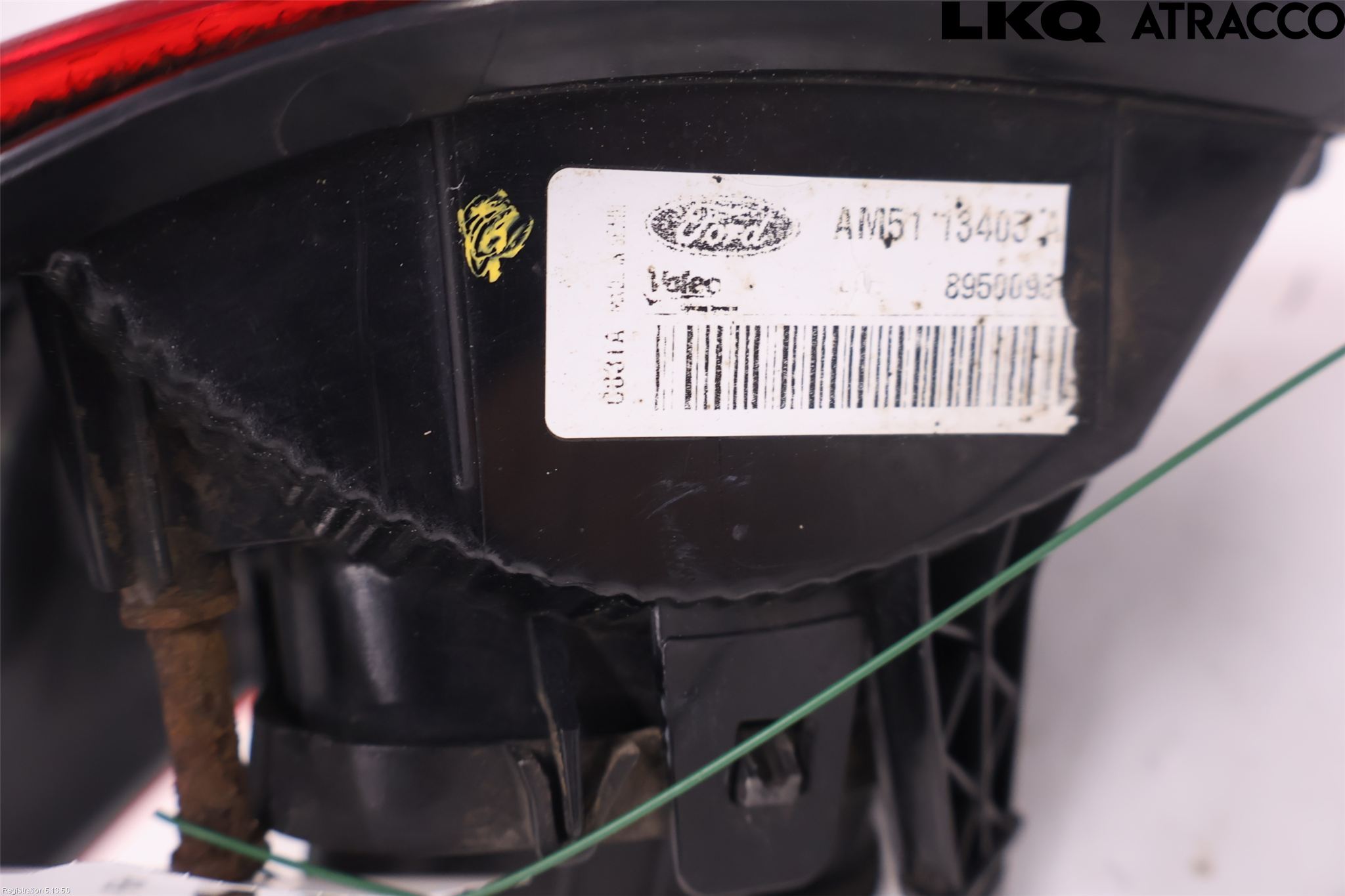 Ford GRAND C-MAX  11-14 Baklykt Høyre