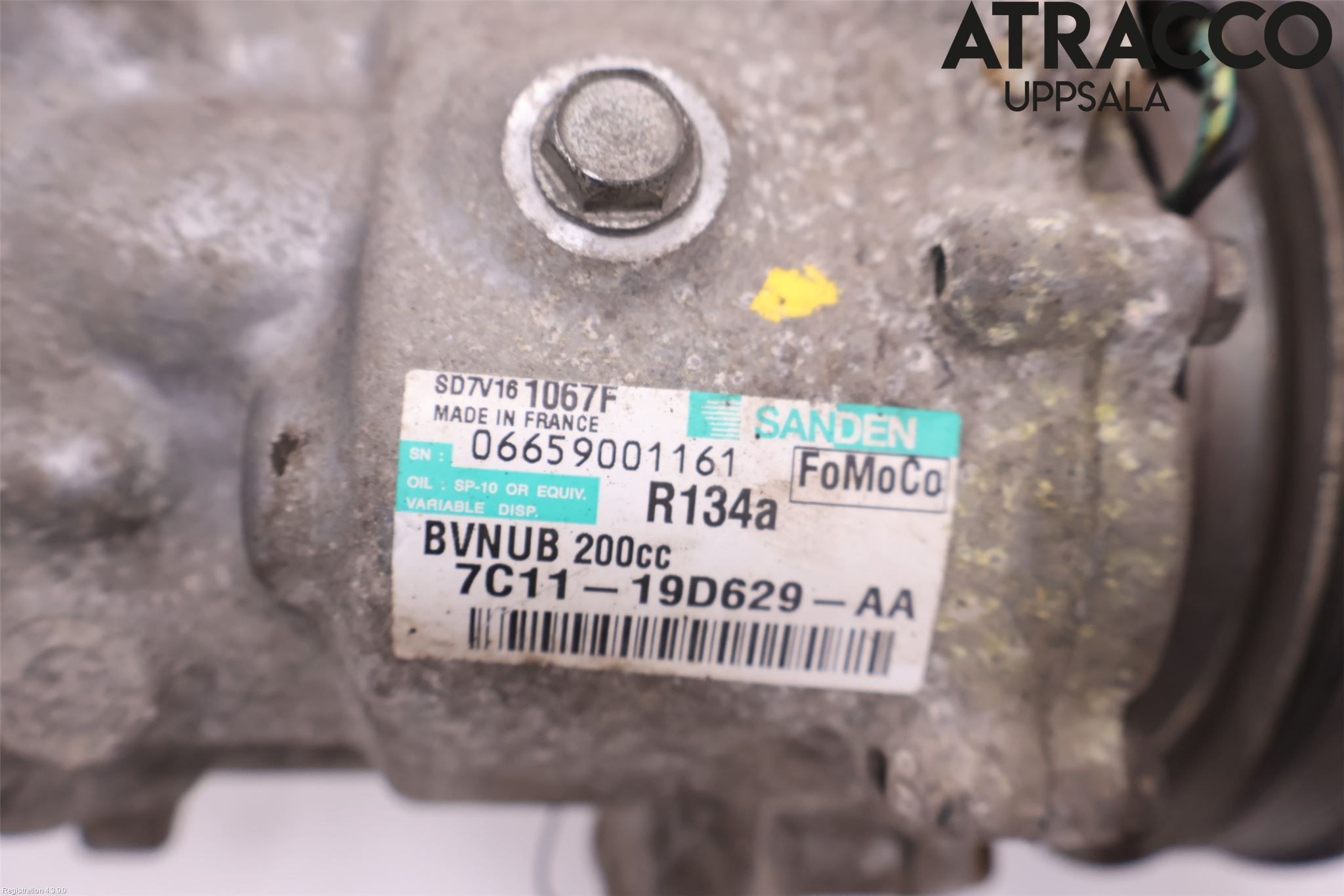 Ford TRANSIT    06-13 Varme Ac Kompressor