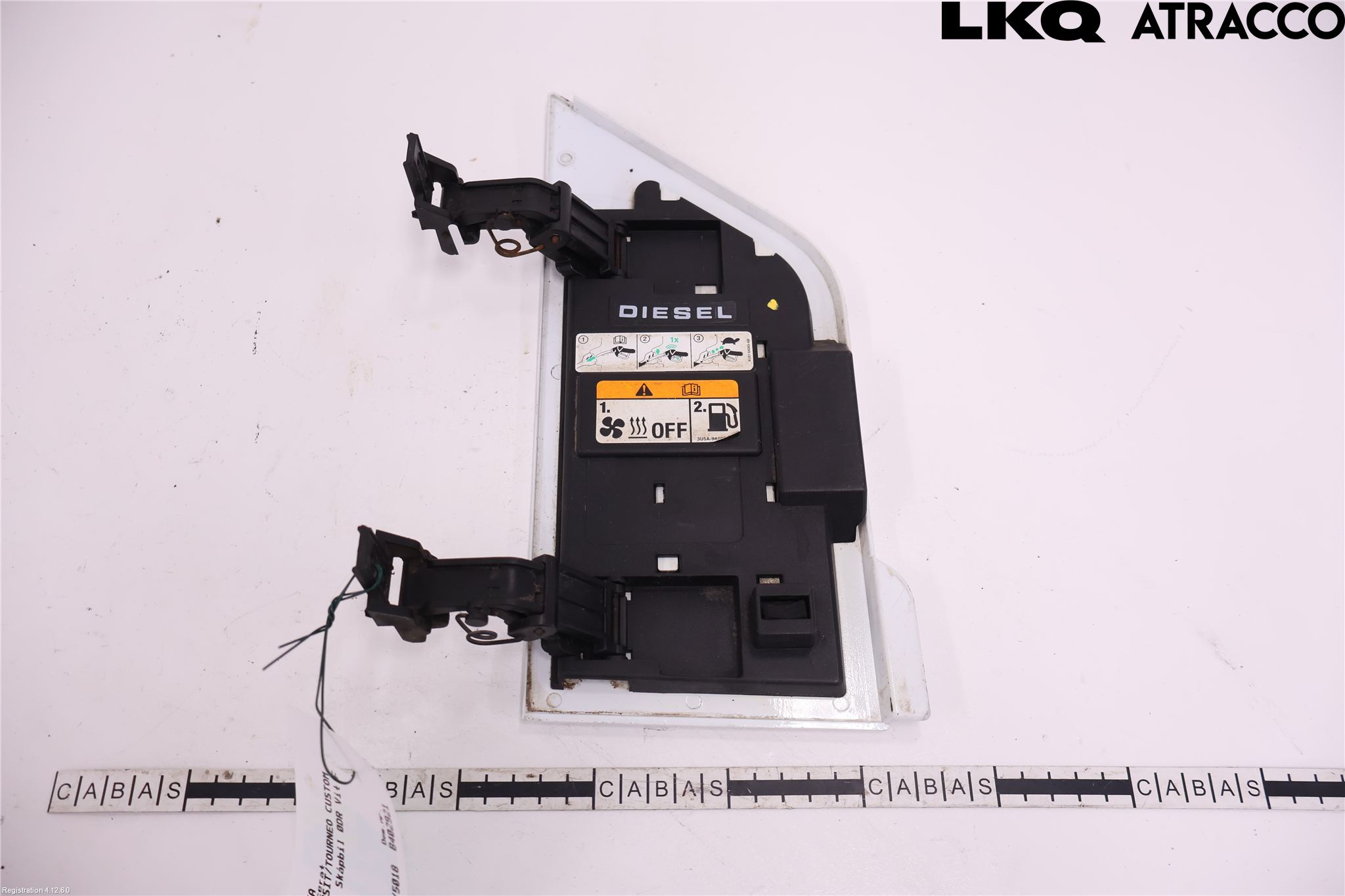 Ford TRANSIT/TOURNEO CUSTOM 13-24 Drivstoff Tankluke