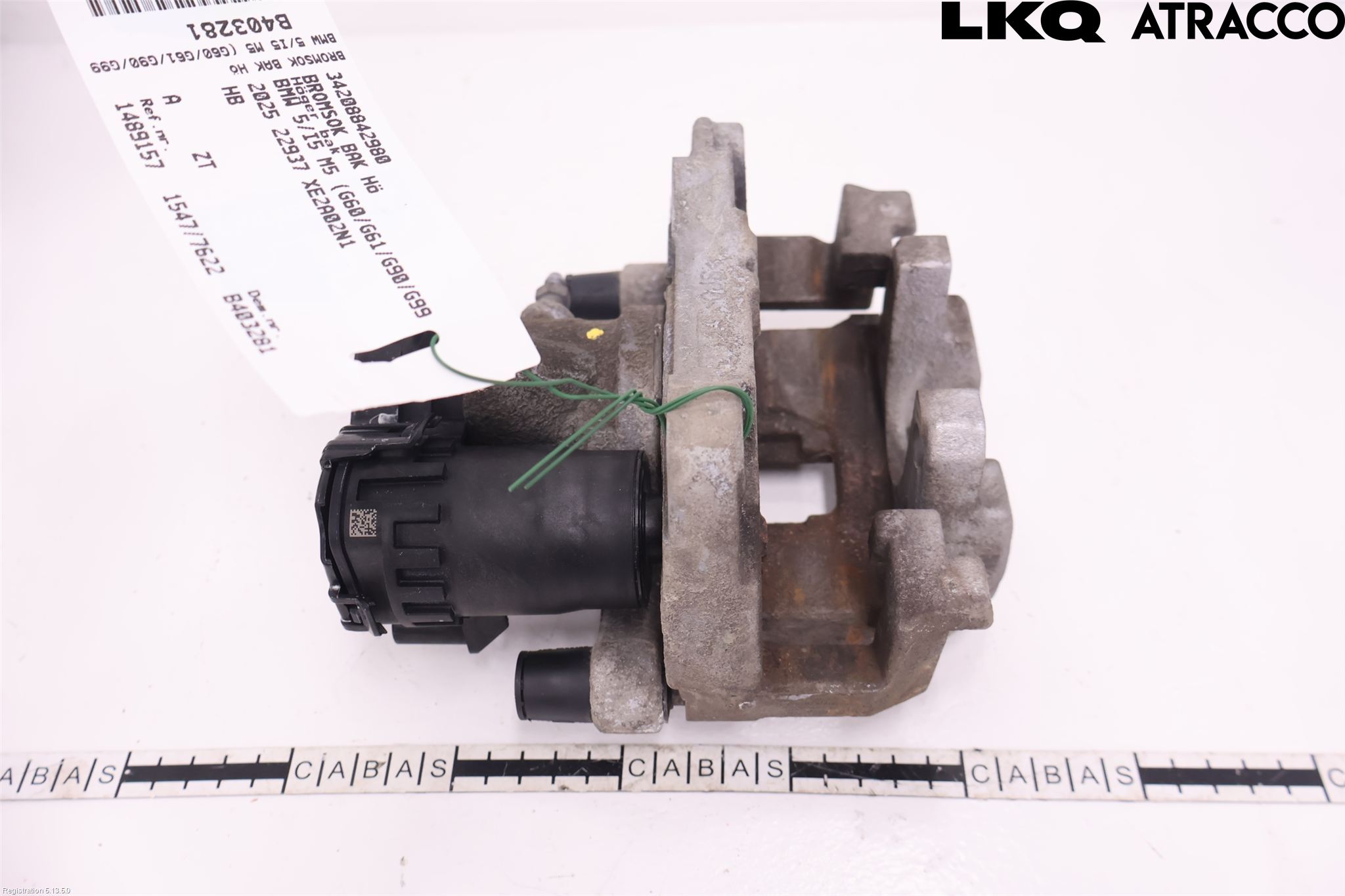 BMW 5/i5 G60/G61 24- Bremsecaliper Bak Høyre