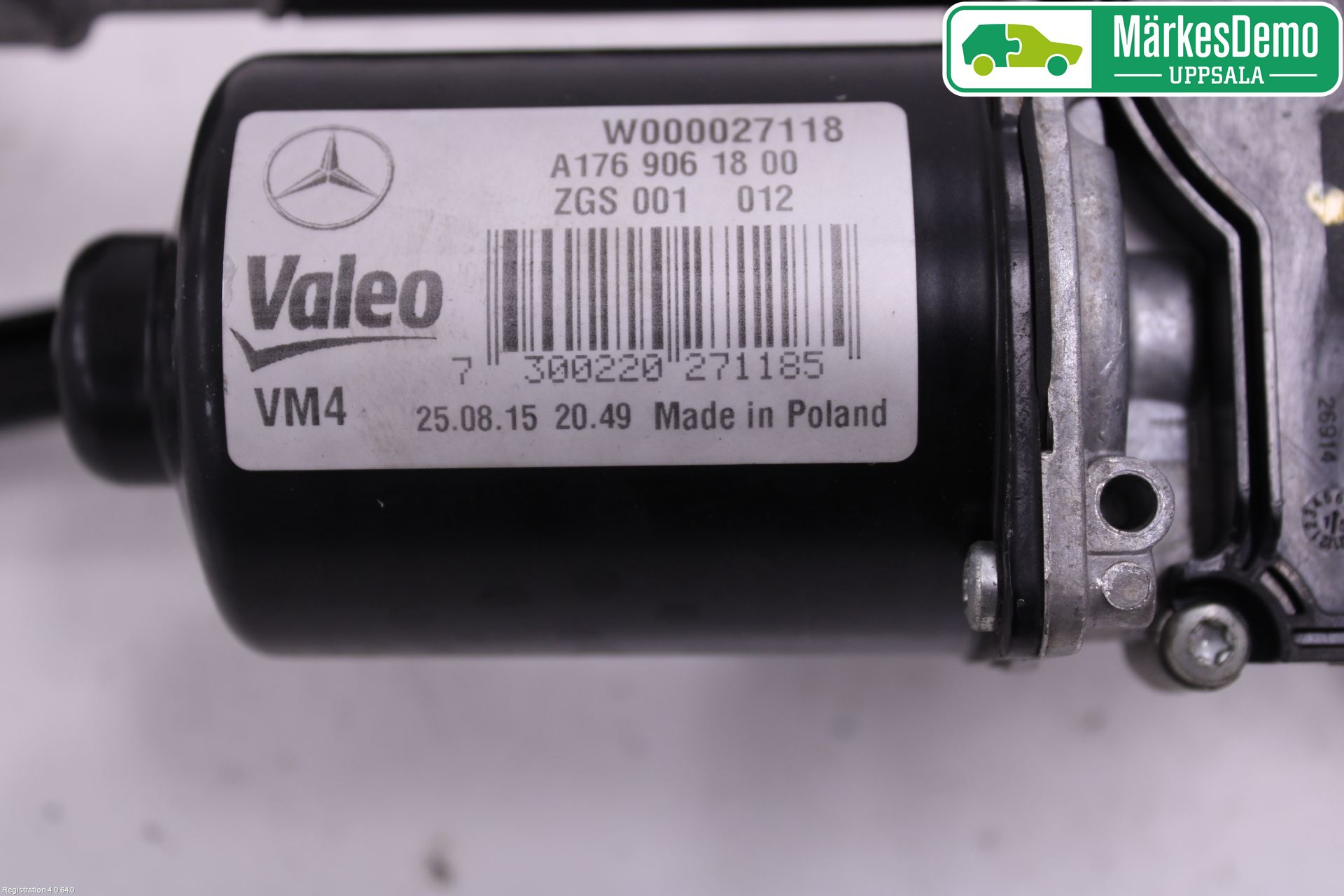 Mercedes-Benz MB CLA-KLASS (C117/X117) 13-19 Viskermotor Frontrute