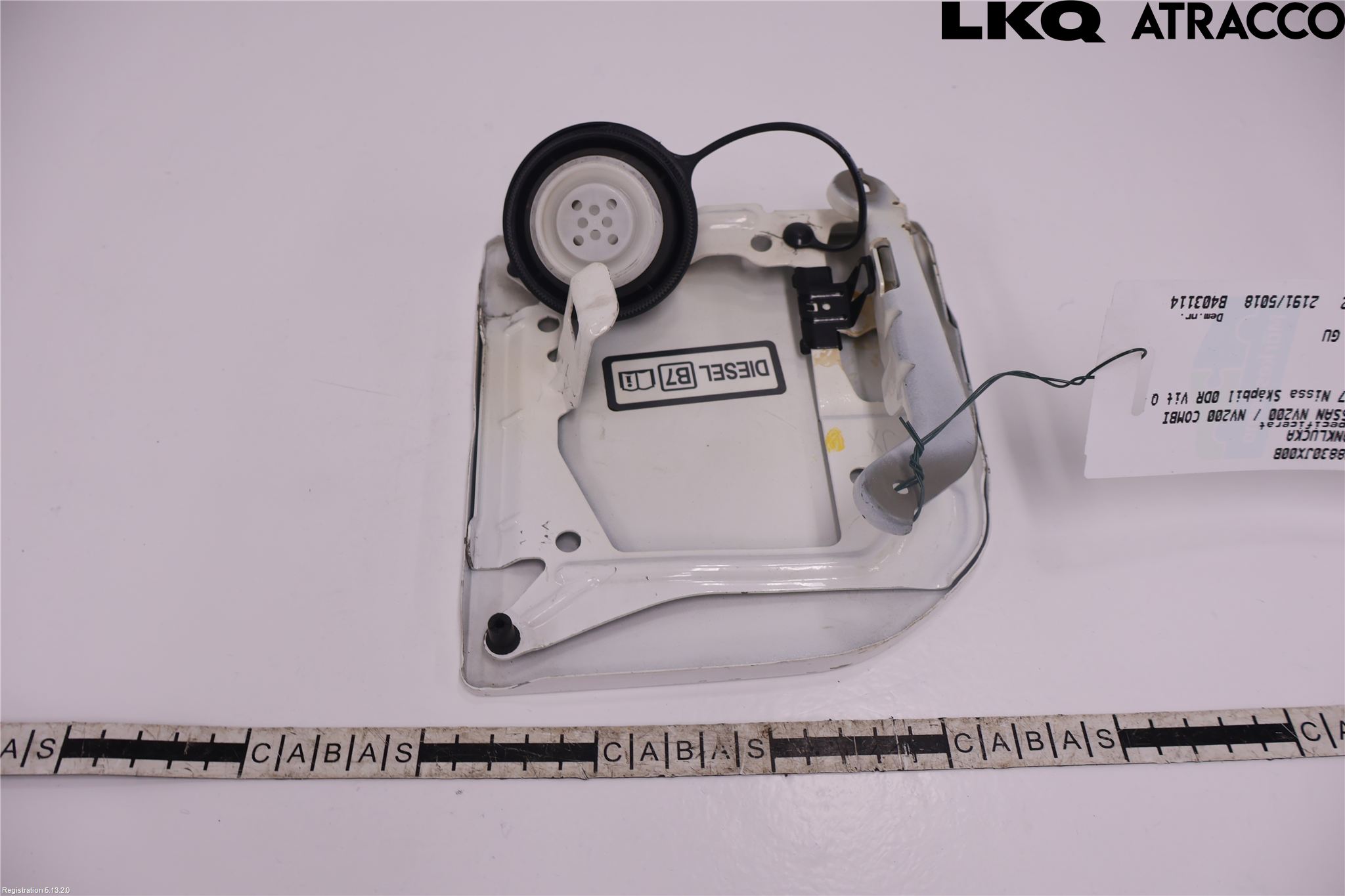 Nissan NV200/NV200 COMBI Drivstoff Tankluke