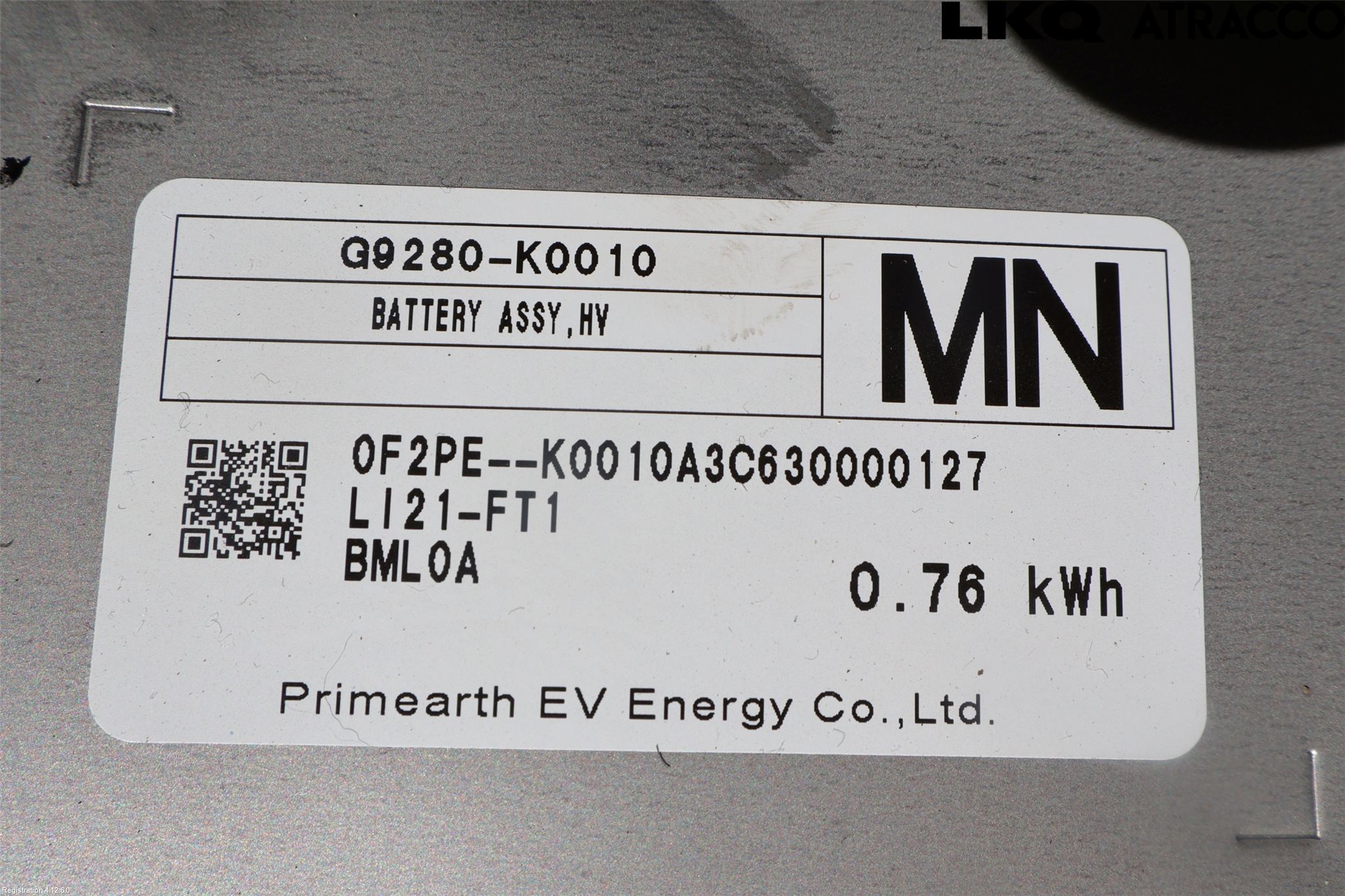 Toyota YARIS XP21 20- Hybrid Batteri