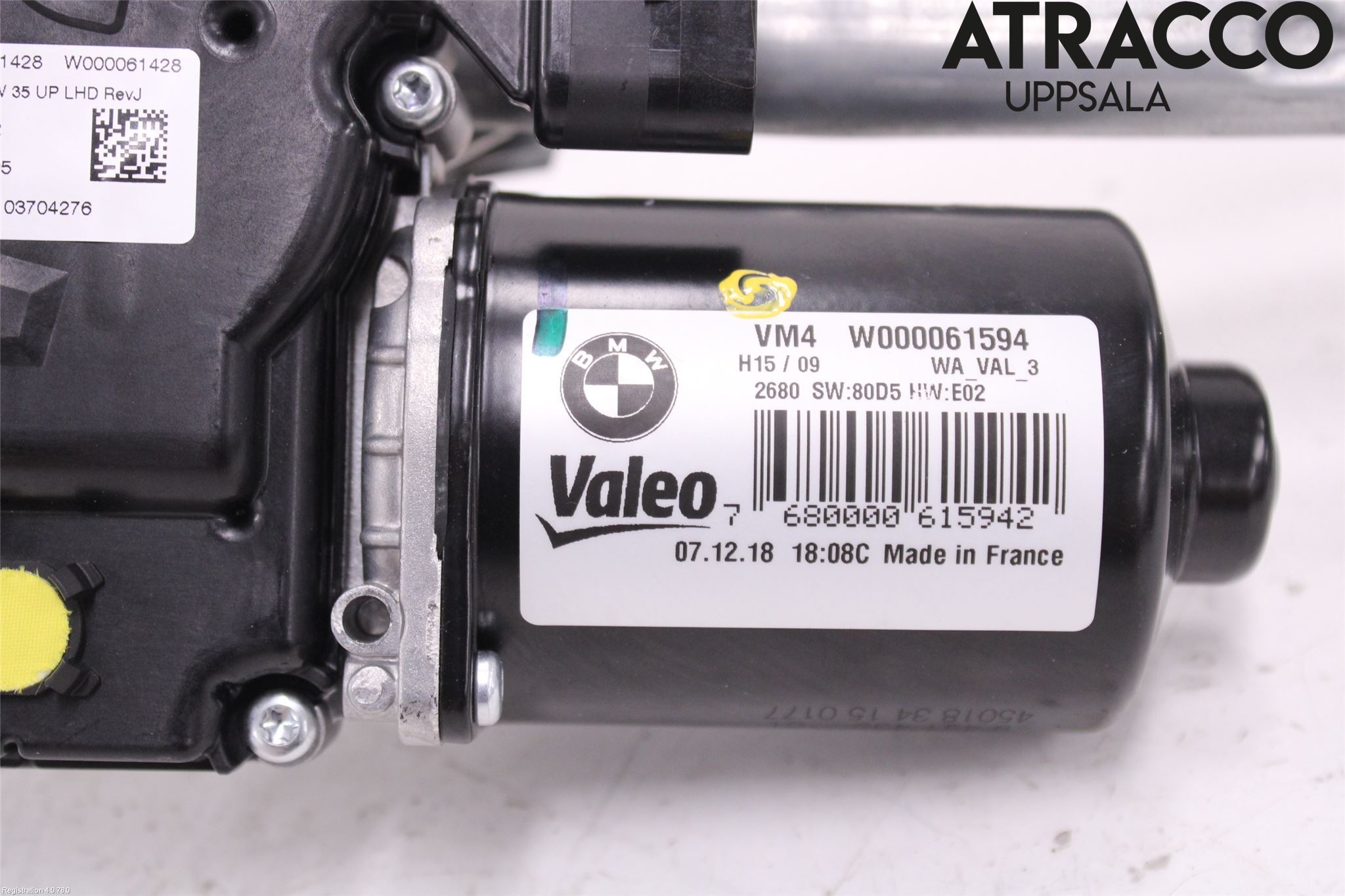 BMW 5 G30/G31/F90 17-23 Viskeroverføring Frontrute