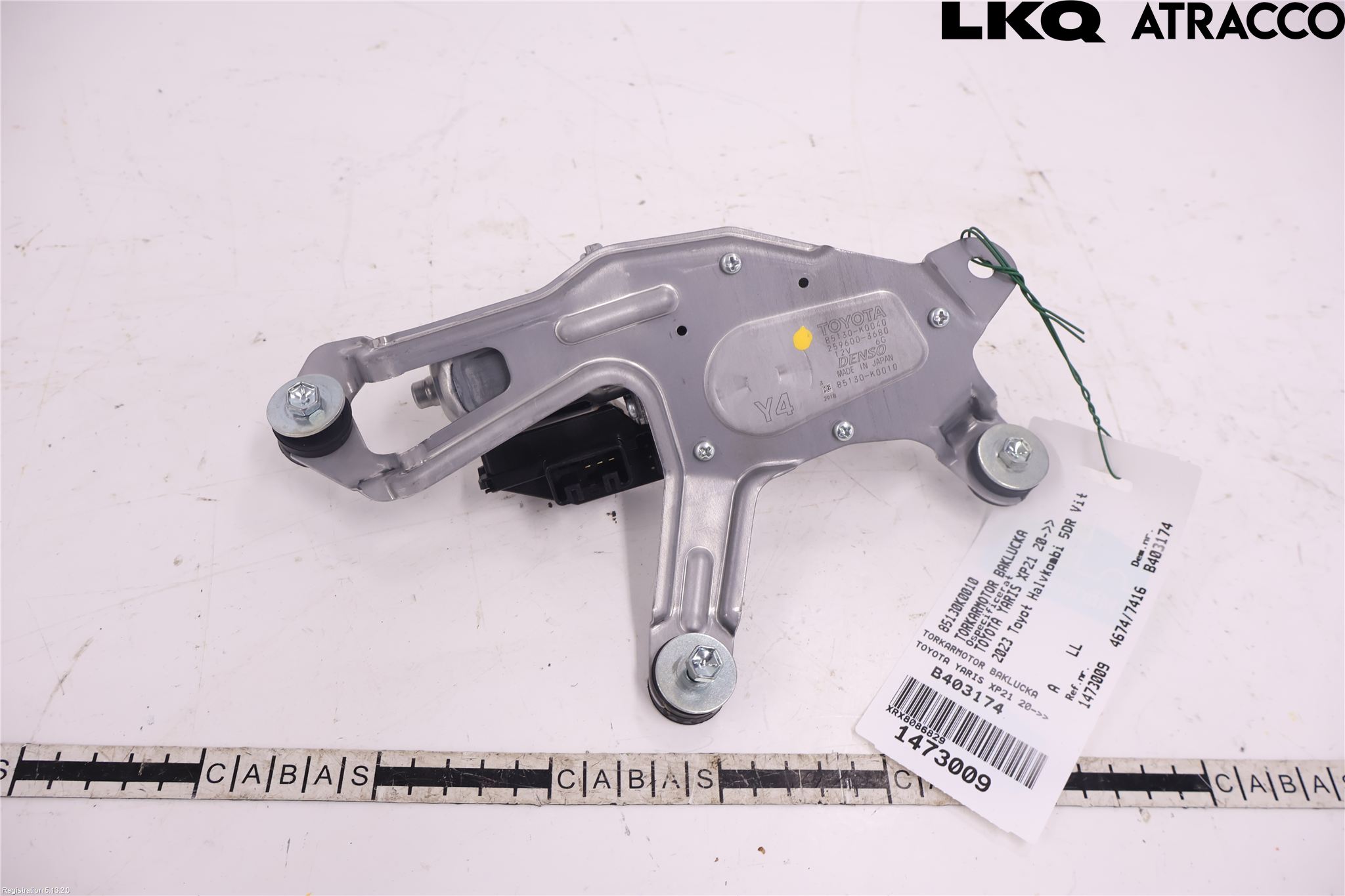 Toyota YARIS XP21 20- Viskermotor Bakluke