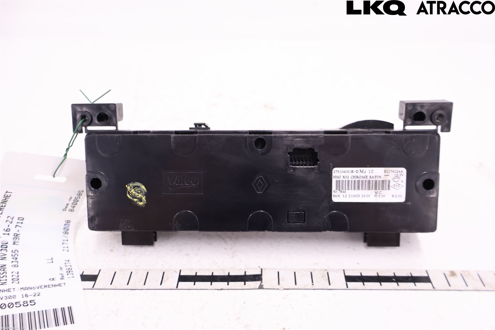 Nissan NV300 16-22 Varme Ac Betjening-Display