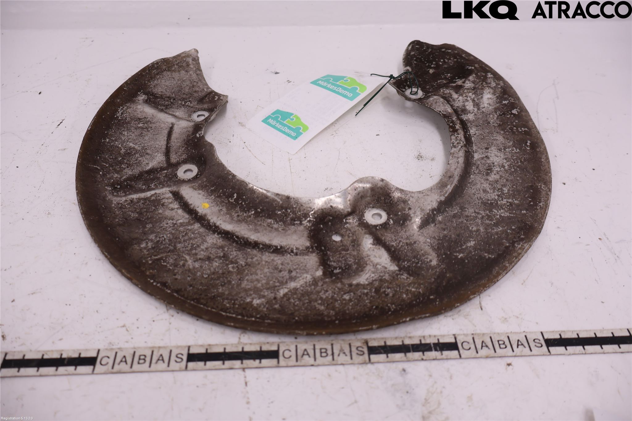 BMW 5/i5 G60/G61 24- Bremseskjold Bak