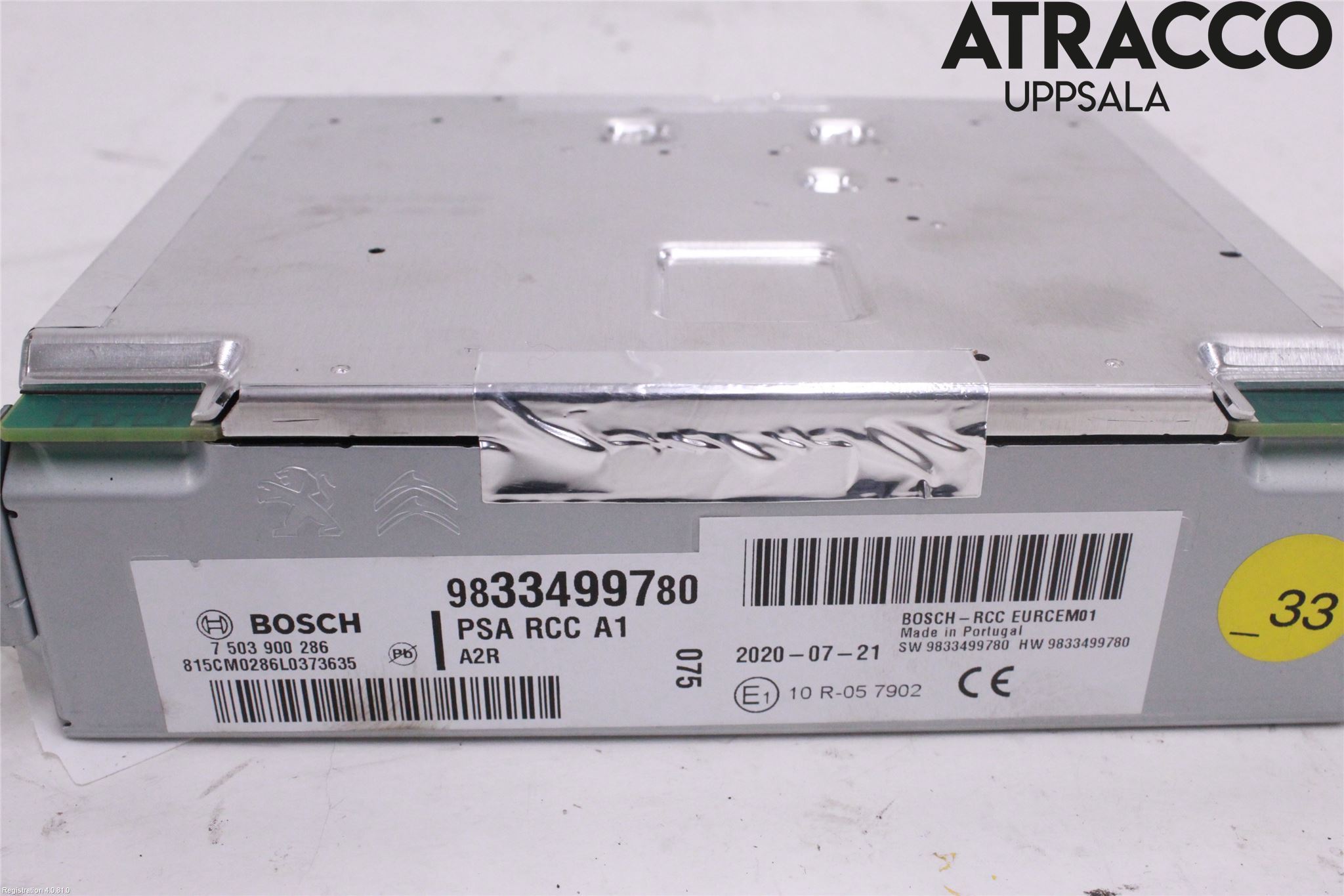 Peugeot 208/E-208 20- Stereo Radio Med Cd