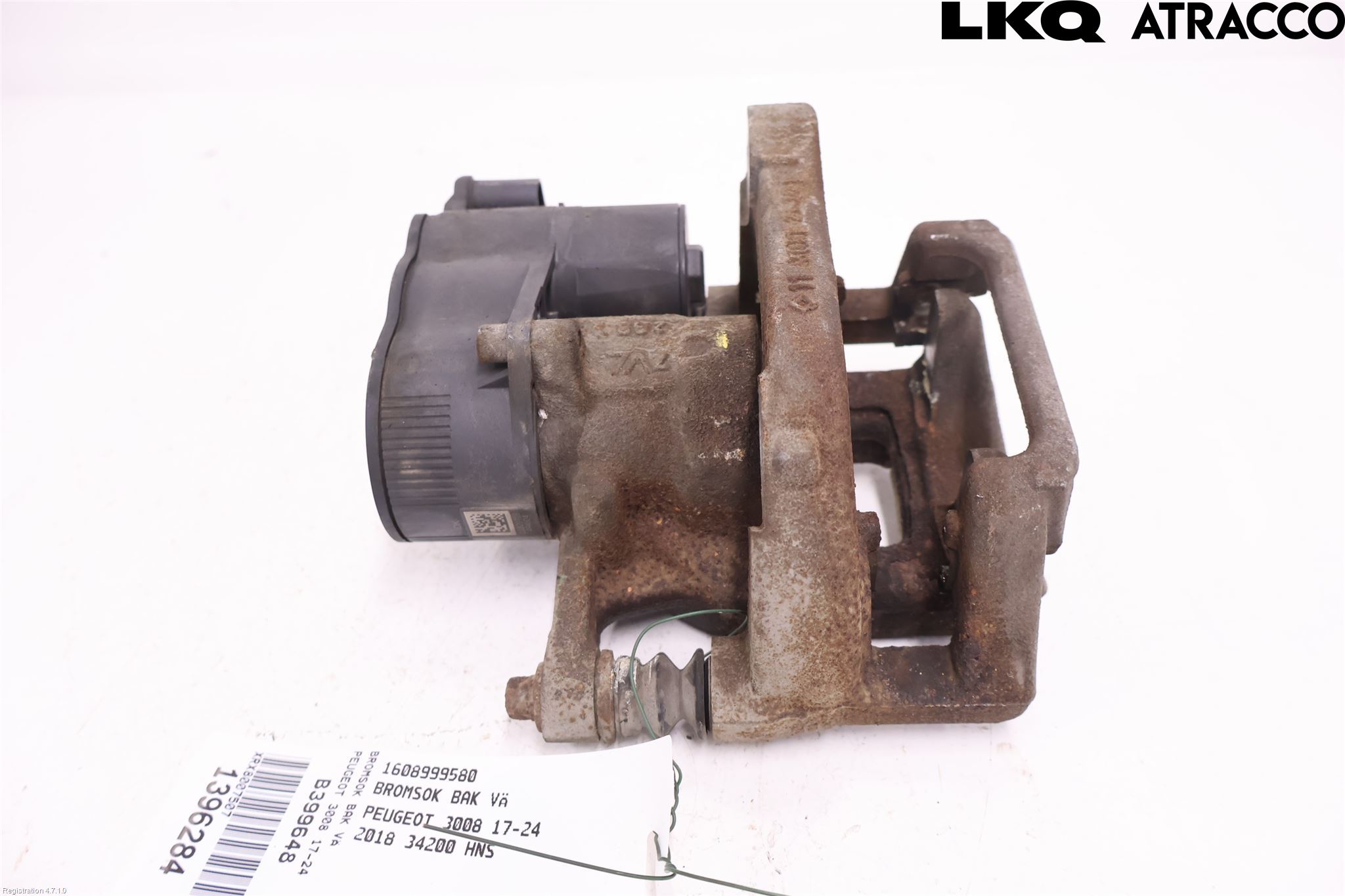 Peugeot 3008 17-24 Bremsecaliper Bak Venstre