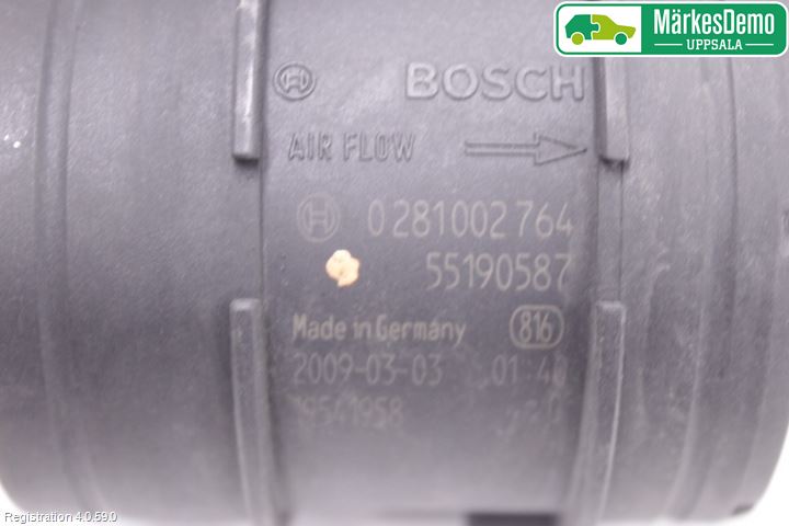 Saab 9-3 VER2/VER3 08-15 Inns Luftmassemåler