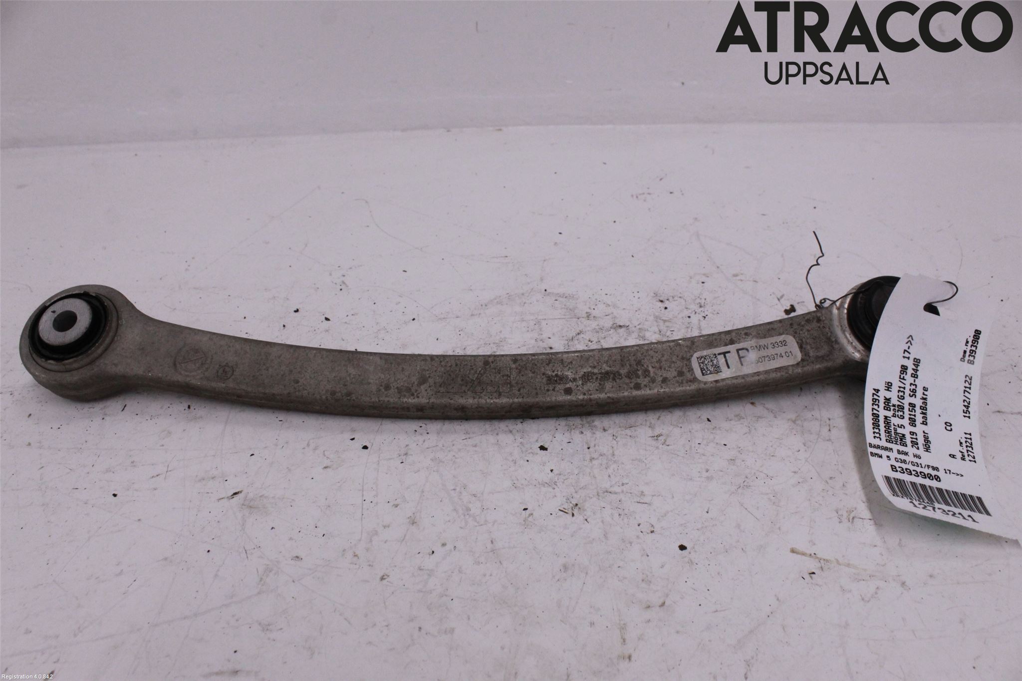 BMW 5 G30/G31/F90 17-23 Bærearm Bak Høyre