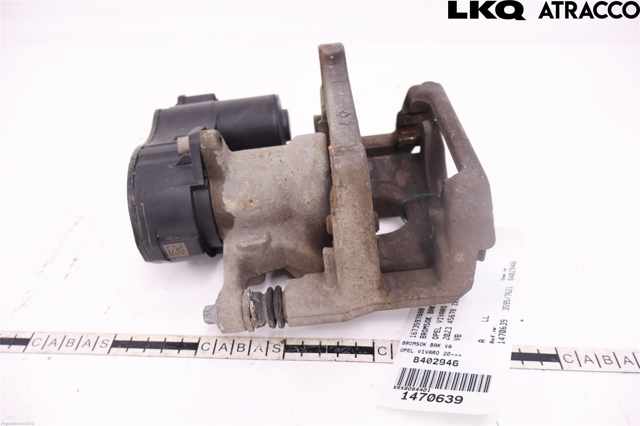 Opel VIVARO 20- Bremsecaliper Bak Venstre